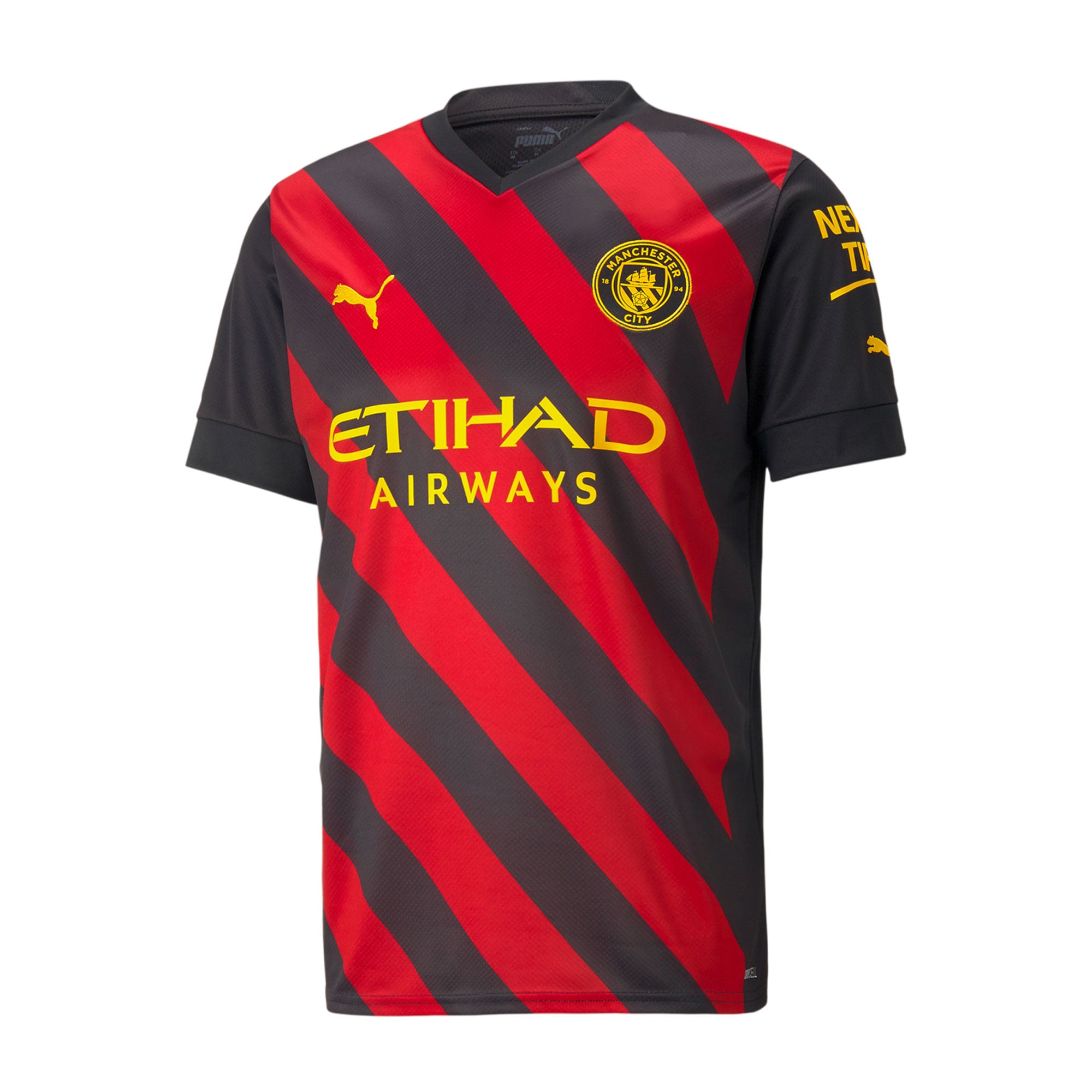PUMA Men's Manchester City 2022/23 Away Jersey Light Red/Black、mySite、bottomscart