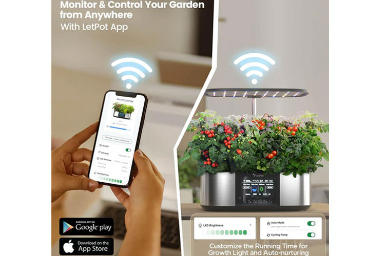 LetPot Max 21 Pods Automatic Hydroponics Growing System、mySite、camillekostekn