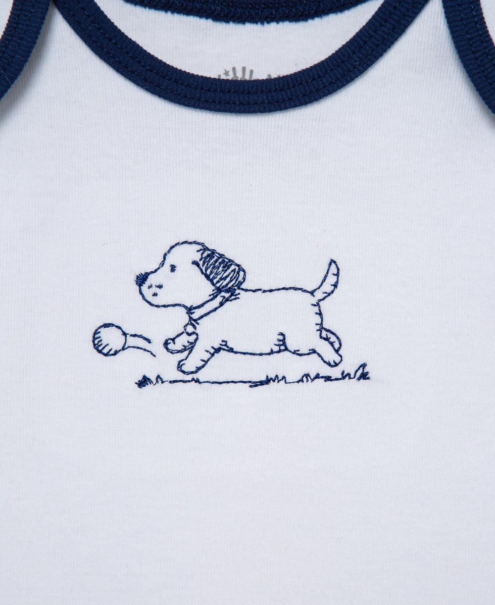  Puppy Toile 3-Pack Bodysuits、mySite、layawaytickets