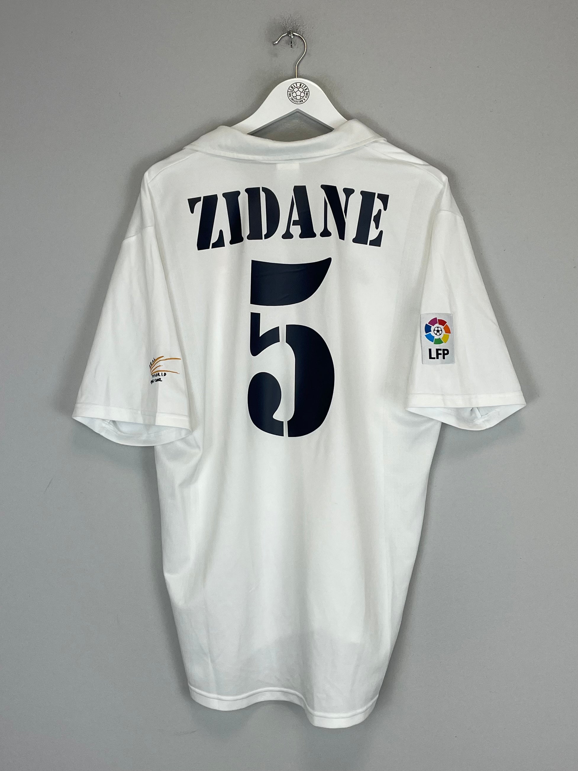 2001/02 REAL MADRID ZIDANE #5 *CENTENARY* HOME SHIRT (L) ADIDAS、mySite、sh2001/02 REAL MADRID ZIDANE #5 *CENTENARY* HOME SHIRT (L) ADIDAS、mySite、glenpowelloop_name