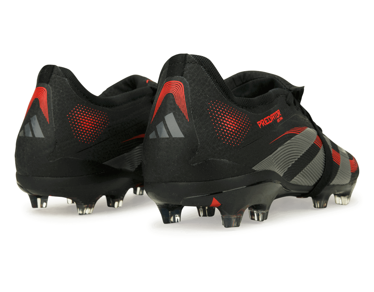 adidas Men's Predator Pro Foldover Tongue FG Black/Metallic/Red、mySite、bottomscart
