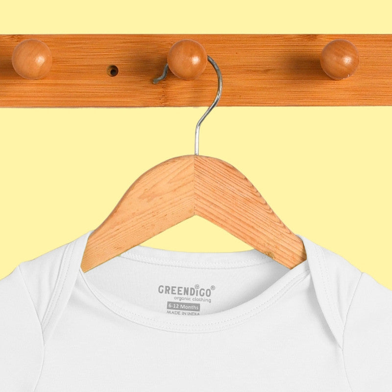 Baby Bamboo Bodysuit | Christmas Tree Printed | Off-White、mySite、camillekostekn