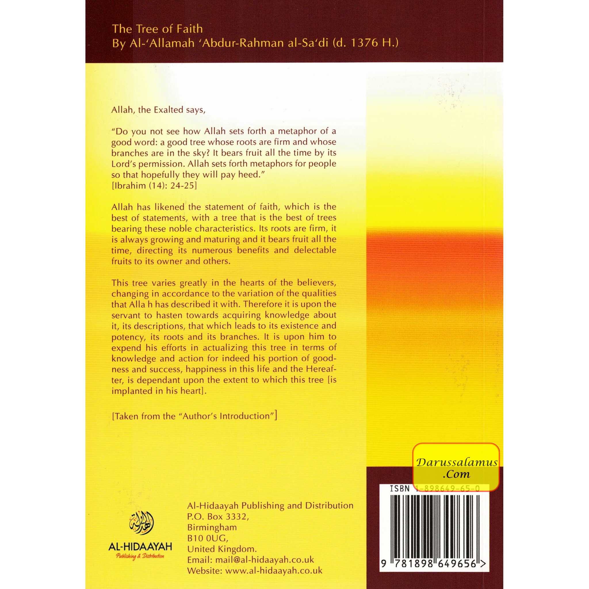The Tree Of Faith By Abdul Rahman Bin Nasir As-Sa'adi、mySite、topwebapps