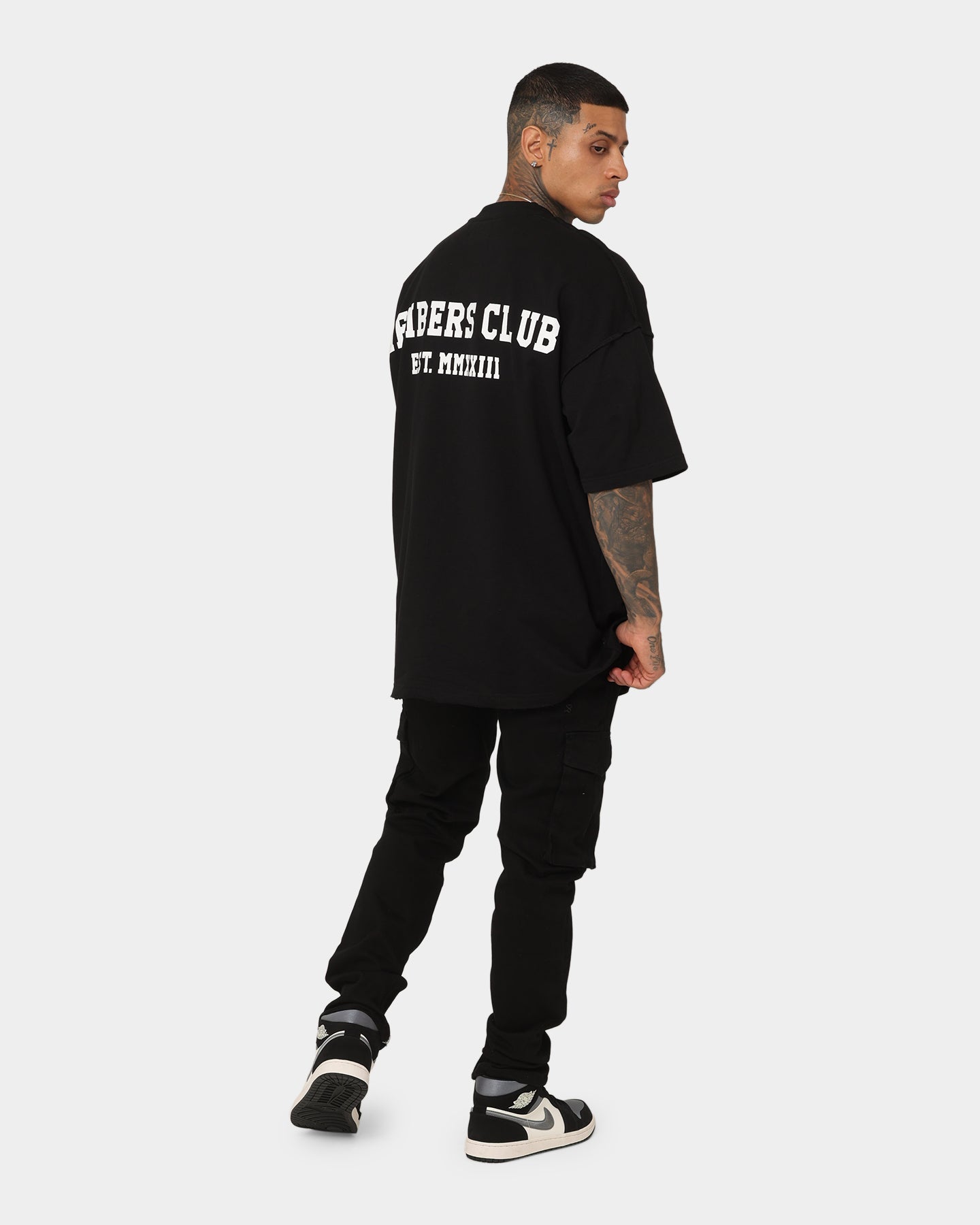 Saint Morta Members Club Boxy T-Shirt Black/Blue、mySite、zt4zffjzw