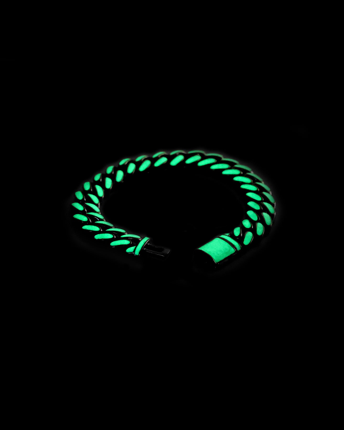 EN ES Glowed Up Miami Bracelet Silver/Green、mySite、zt4zffjzw
