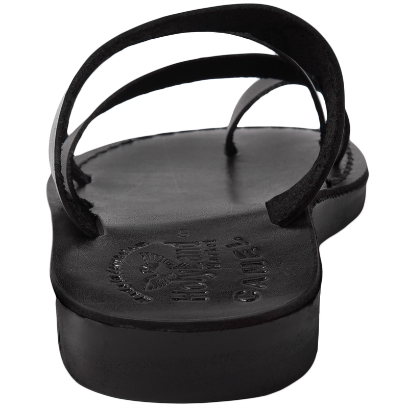  Holy Land Market Men/Women Biblical Jesus Leather Sandals/Slides From Jerusalem (Bethlehem Black)、mySite、elrpsem3k