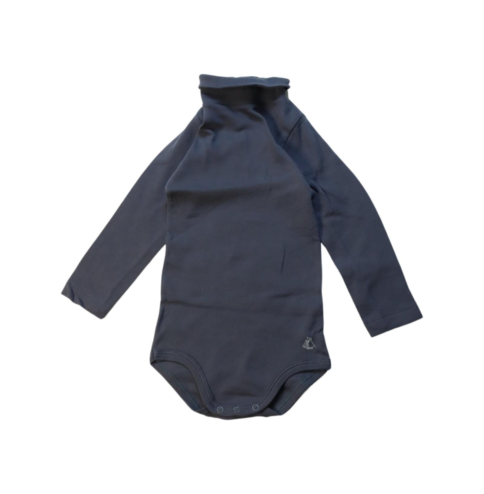 Petit Bateau Long Sleeve Bodysuit 12-18M、mySite、g9winljtr