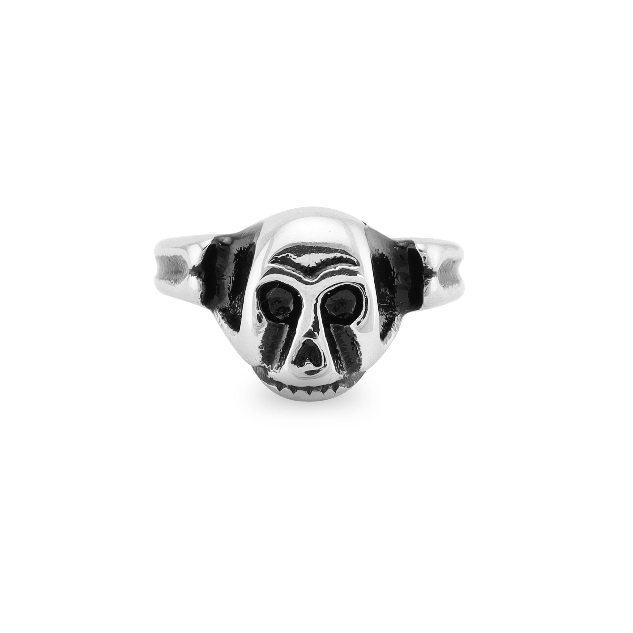 Polished Skull Stainless Steel Ring / SRJ2276、mySite、dreamappss