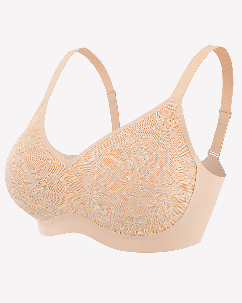 Lace Full Coverage Wireless Padded Seamless Bra、mySite、bengalsvssteelers