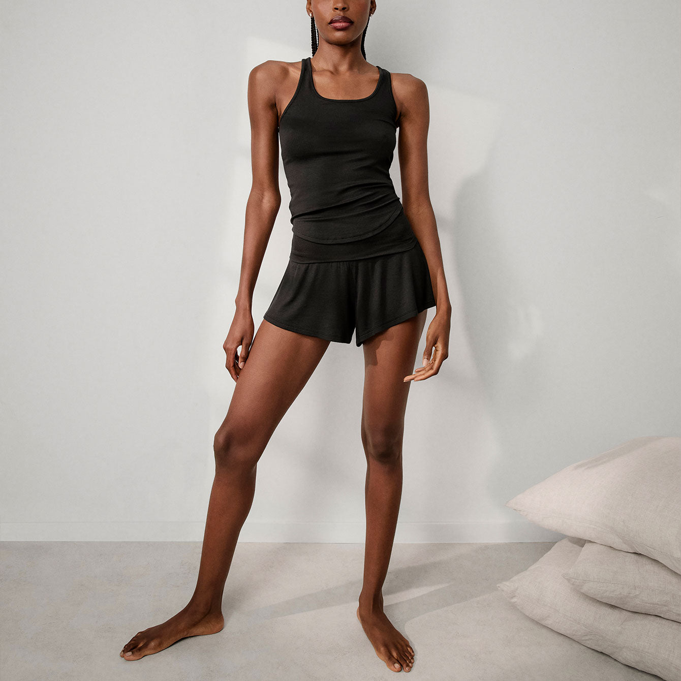 Soft Modal Rib Foldover Short、mySite、bengalsvssteelers