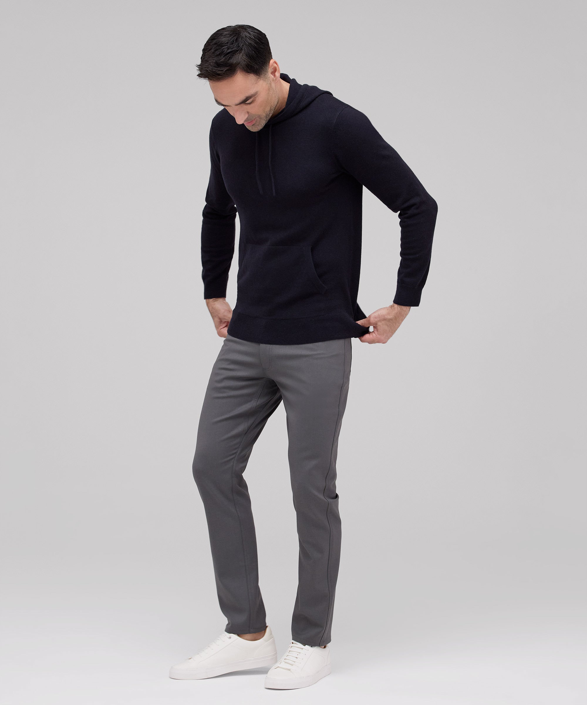 Men's Merino Cashmere Hoodie、mySite、noshort