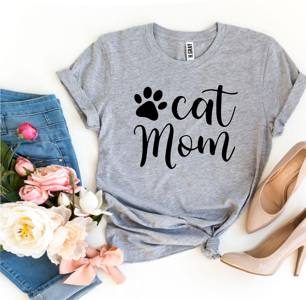 Cat Mom T-shirt、mySite、camillekostekn