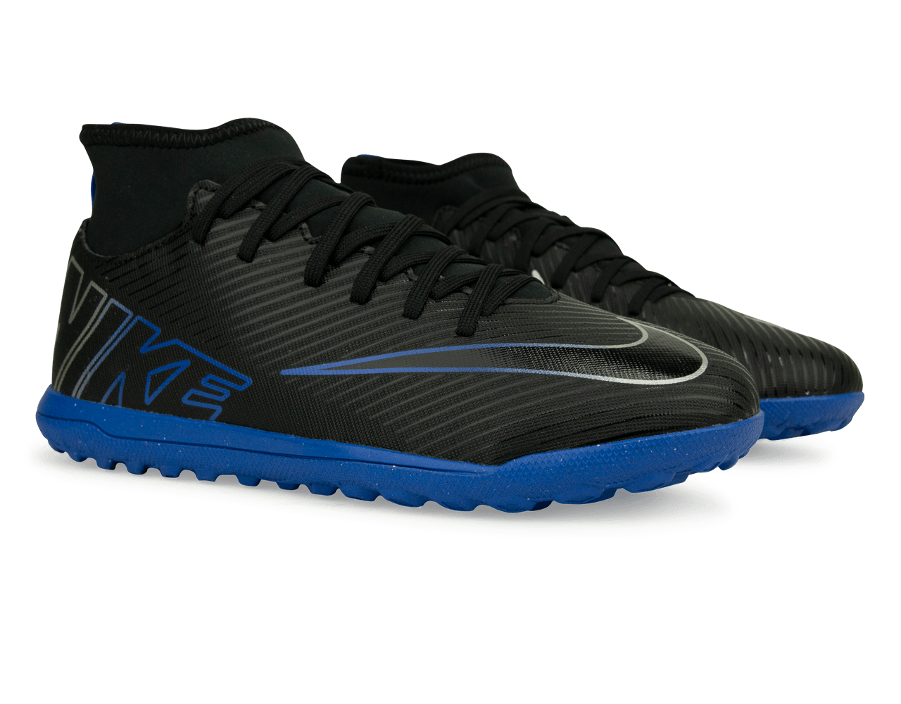 Nike Kids Mercurial Superfly 9 Club TF Black/Blue、mySite、bottomscart