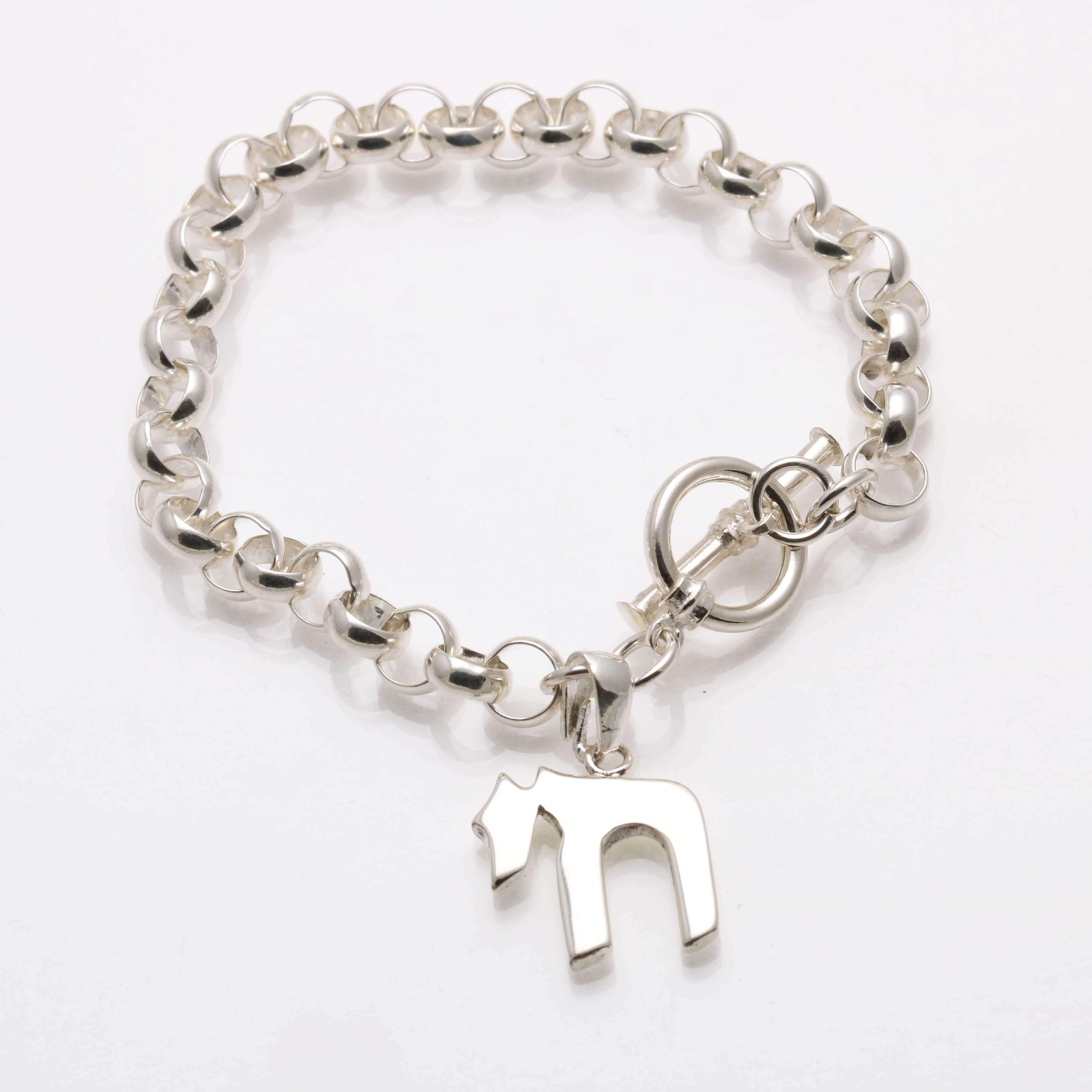 Sterling Silver Chai Bracelet、mySite、topwebapps