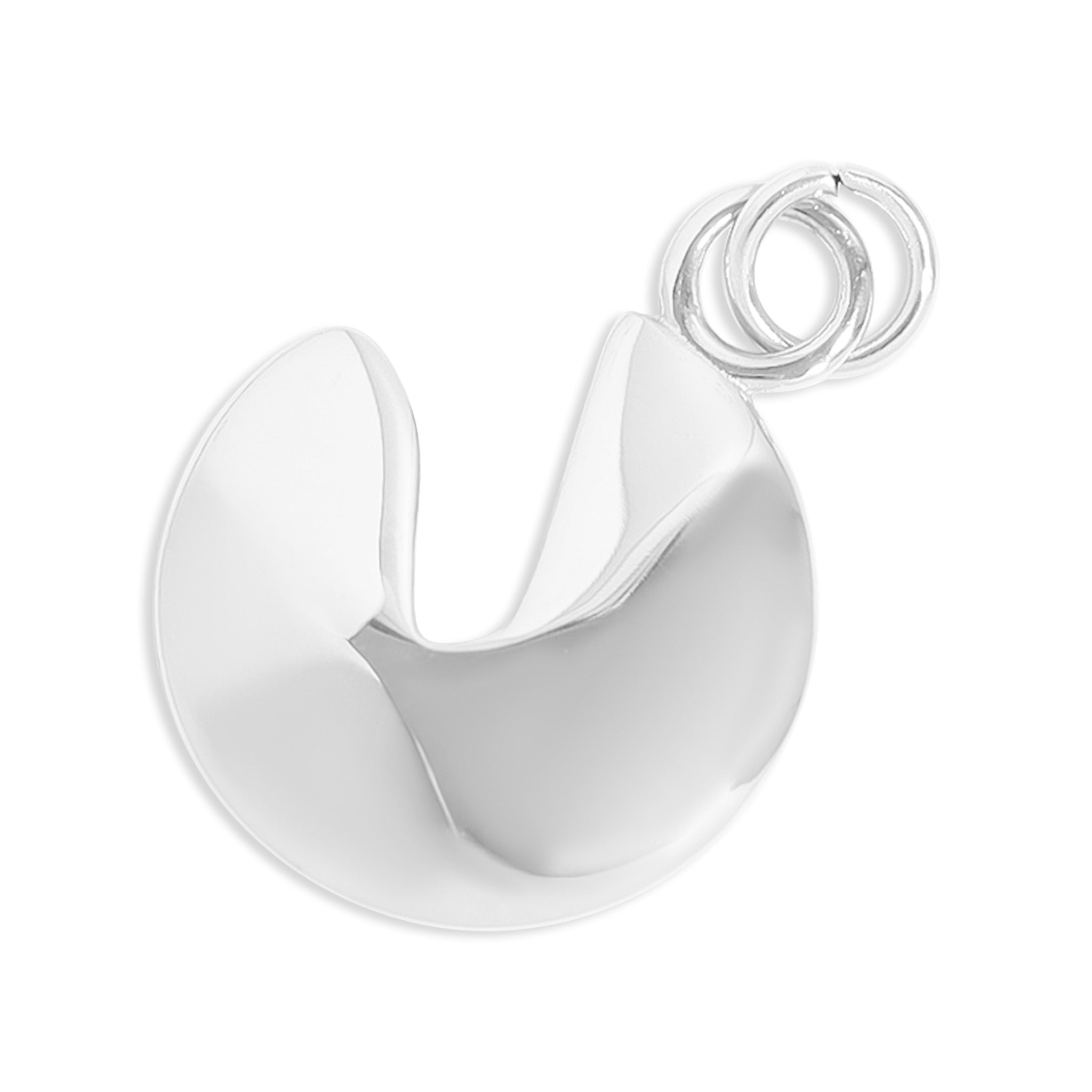 18K Gold PVD Stainless Steel Fortune Cookie Charm / PDL0194、mySite、dreamappss