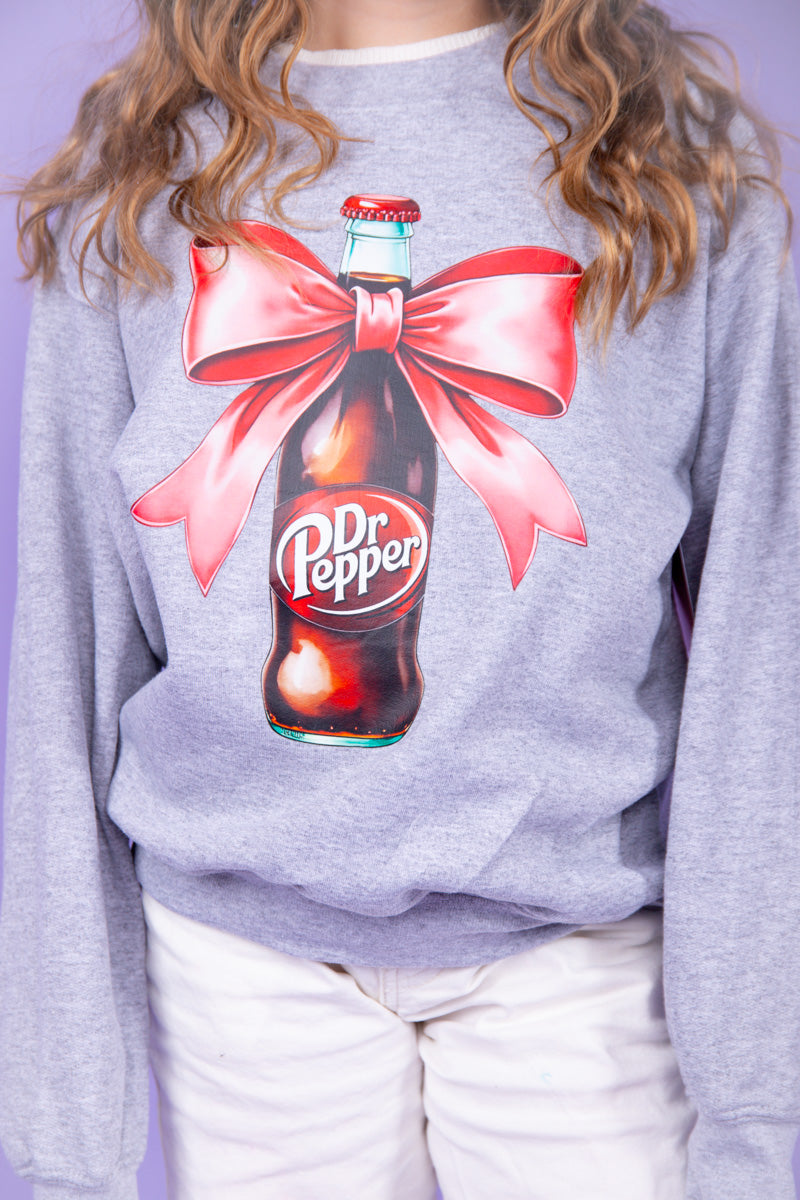 Sweet Soda Sipping Sweatshirt - Girls、mySite、hinf8tx79