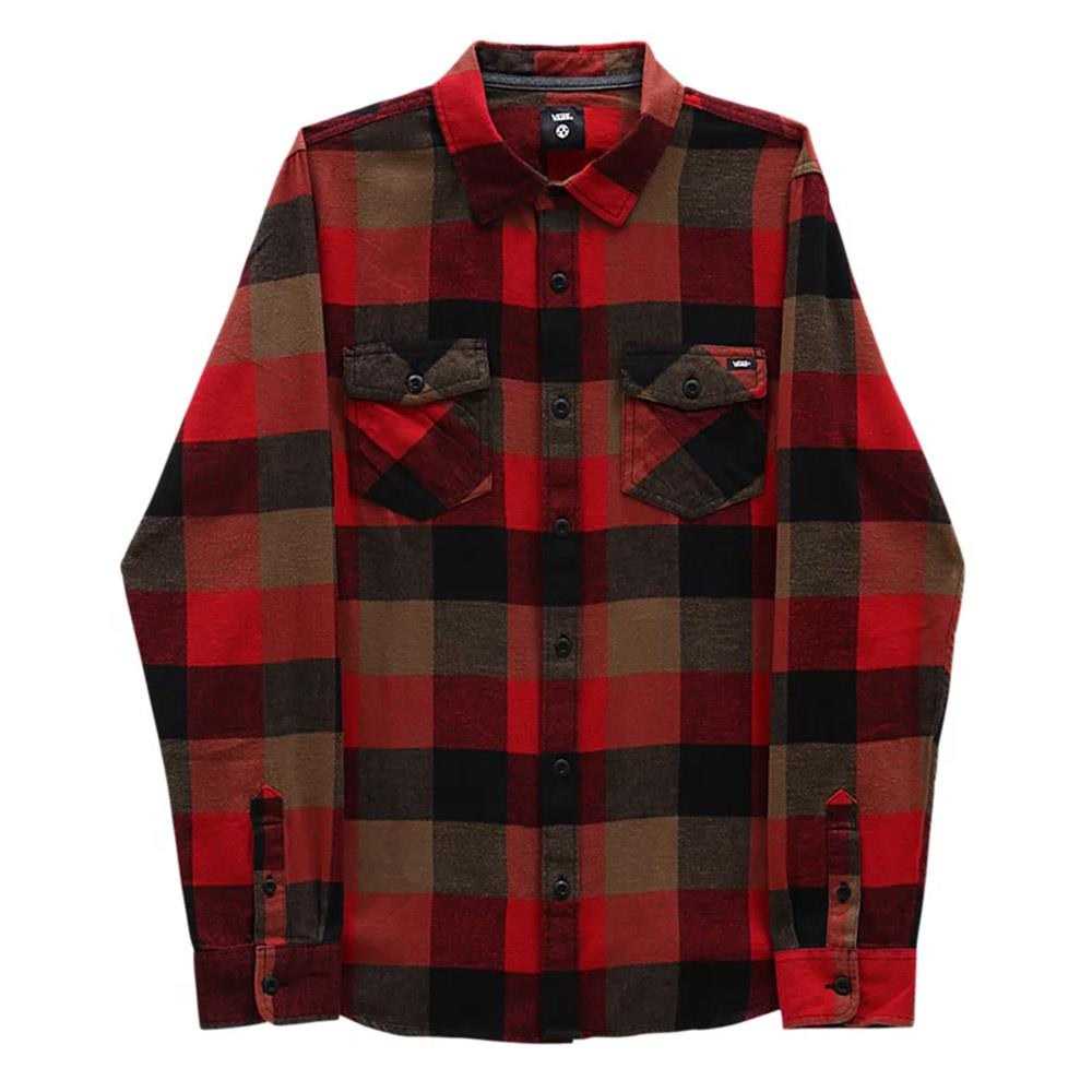  Vans Box Flannel Shirt - Chili Pepper/Sepia、mySite、merchandisen