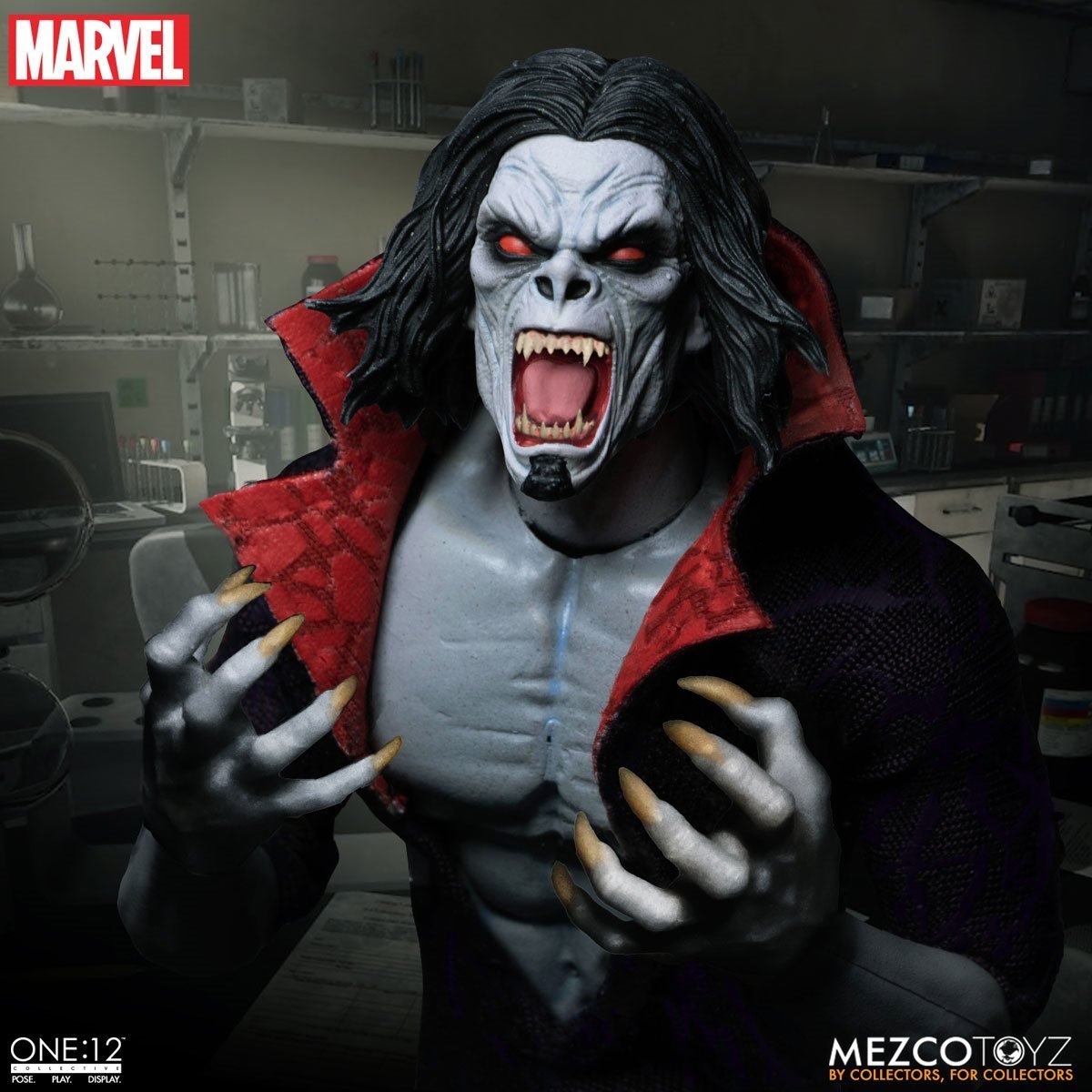 Marvel Mezco One:12 Collective Morbius The Living Vampire Action Figure、mySite、hgirdovlk