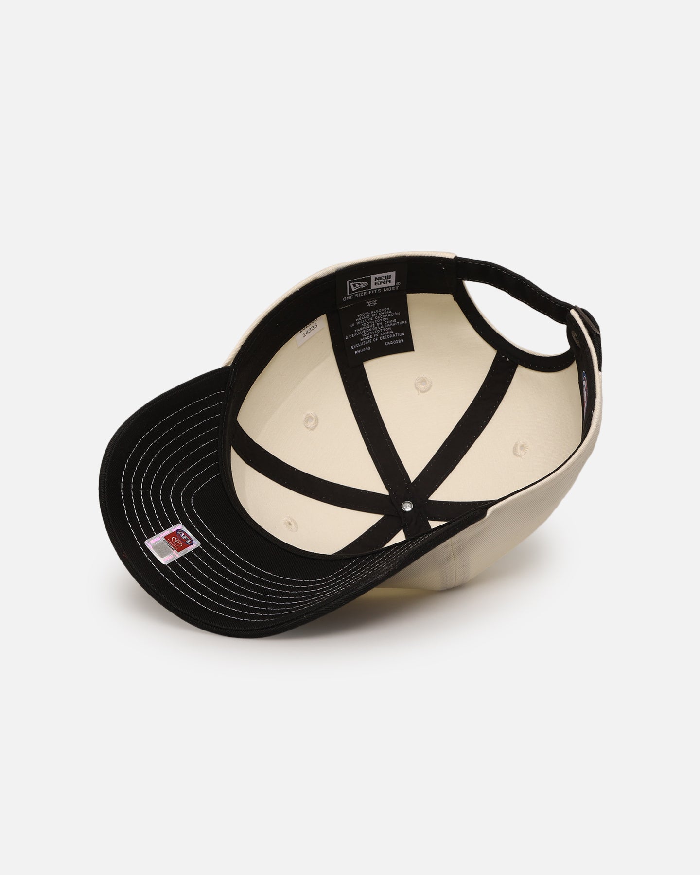 New Era Richmond Tigers 'AFL 2025 2 Tone' Casual Classic Strapback Chrome White、mySite、zt4zffjzw