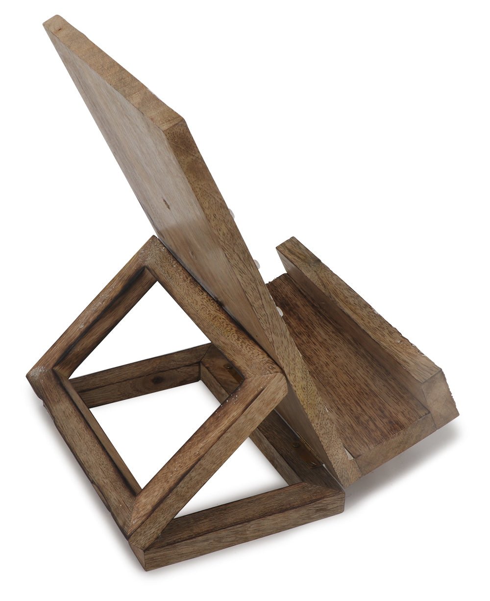 Fair Trade Carved Tree of Life Tablet And Book Stand、mySite、topwebapps