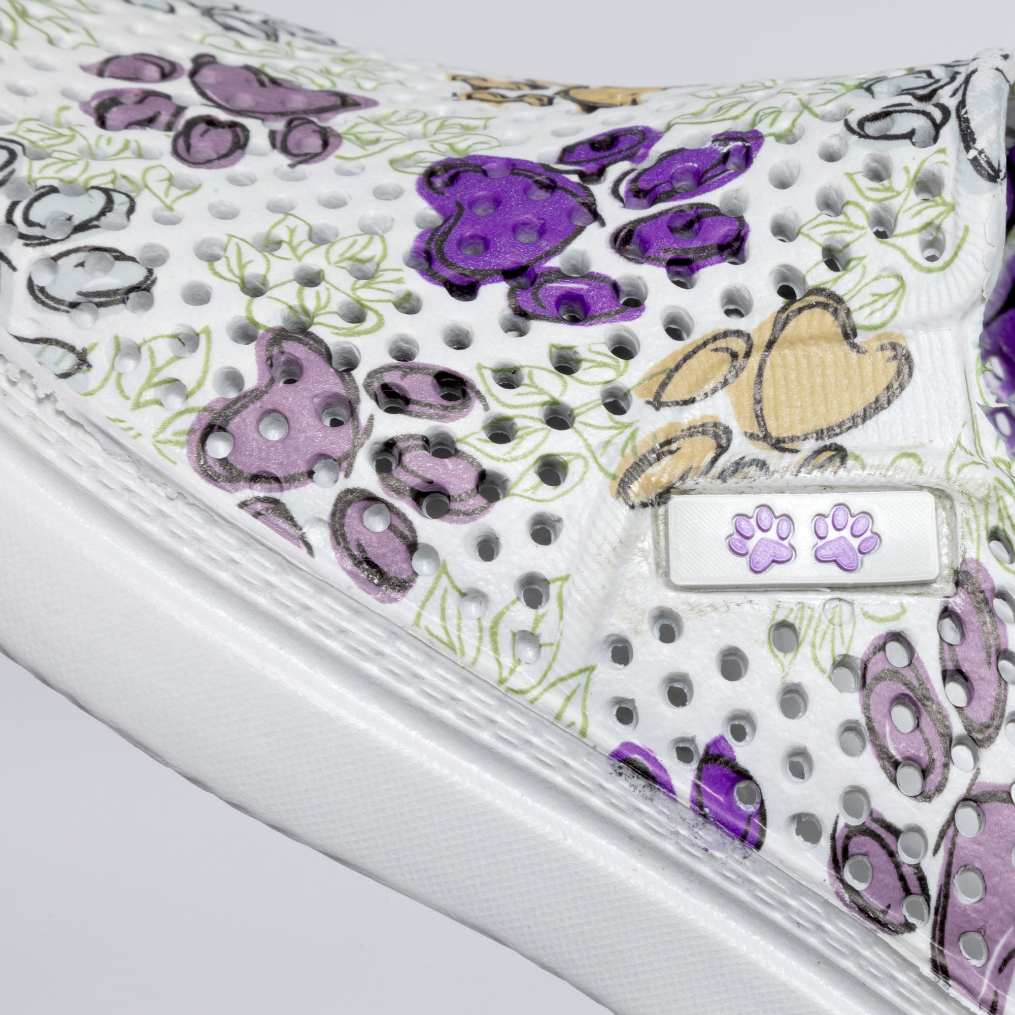 Paw Print Lightweight Slip-On Shoes、mySite、camillekostekn