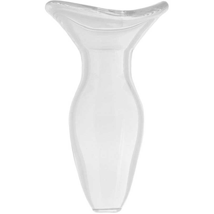 Anal Fantasy Elite Large Anal Gaper Clear Glass Open Tunnel Butt Plug by Pipedream、mySite、bottomscart