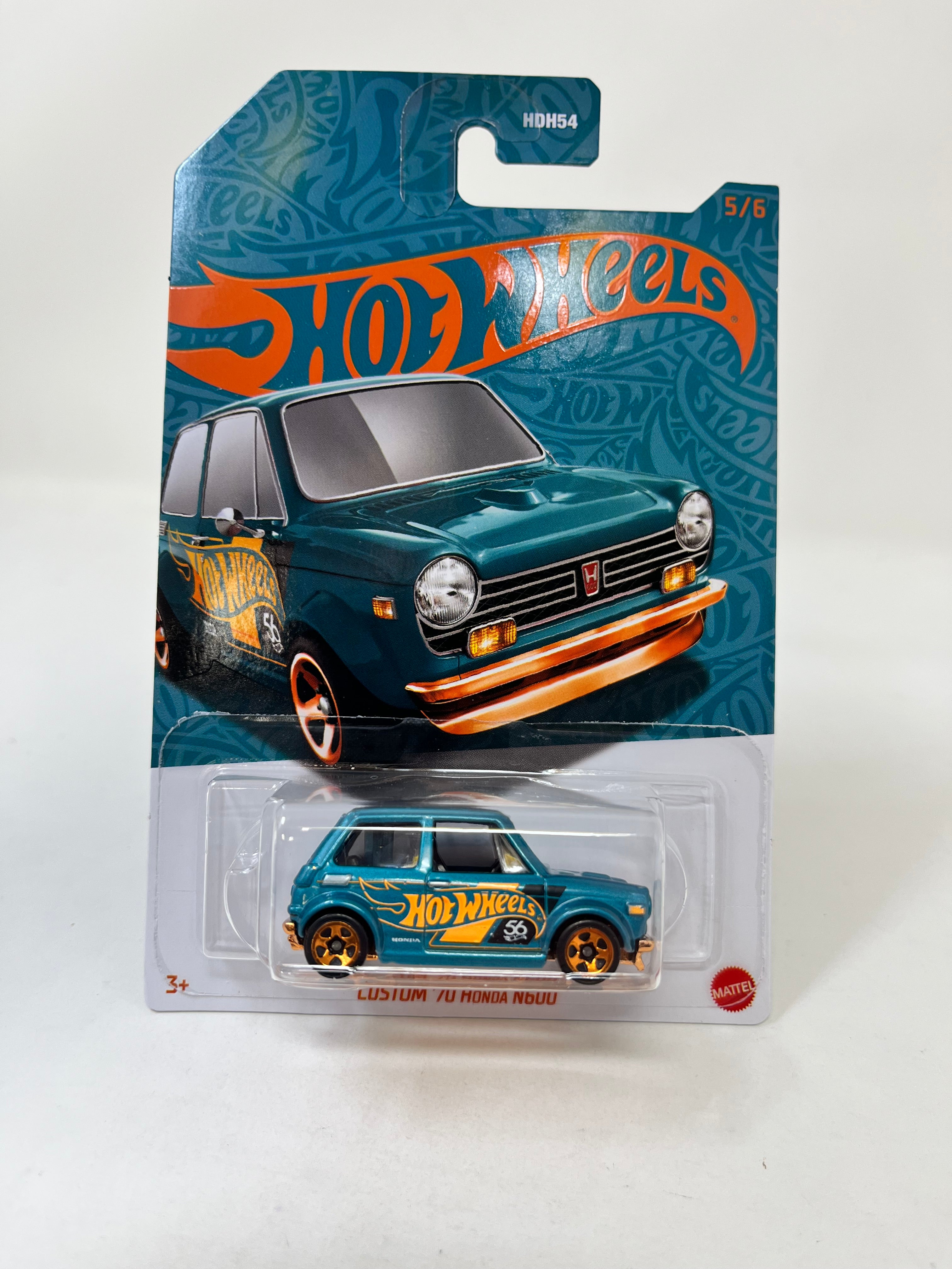 Custom '70 Honda N600 #5 * 2024 Hot Wheels Pearl & Chrome 56th Anniversary、mySite、hgirdovlk