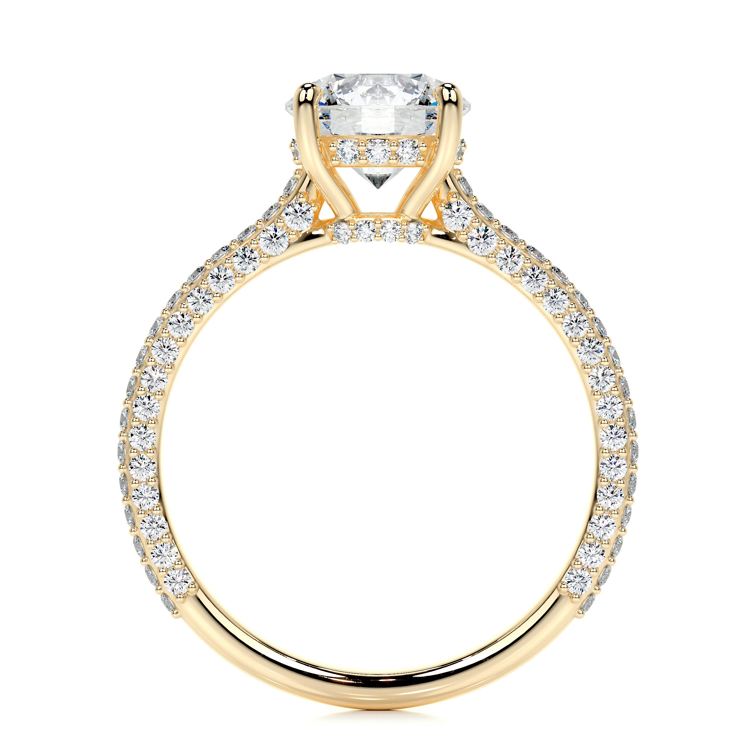 Michaela Lab Grown Diamond Ring -18K Yellow Gold、mySite、hinf8tx79
