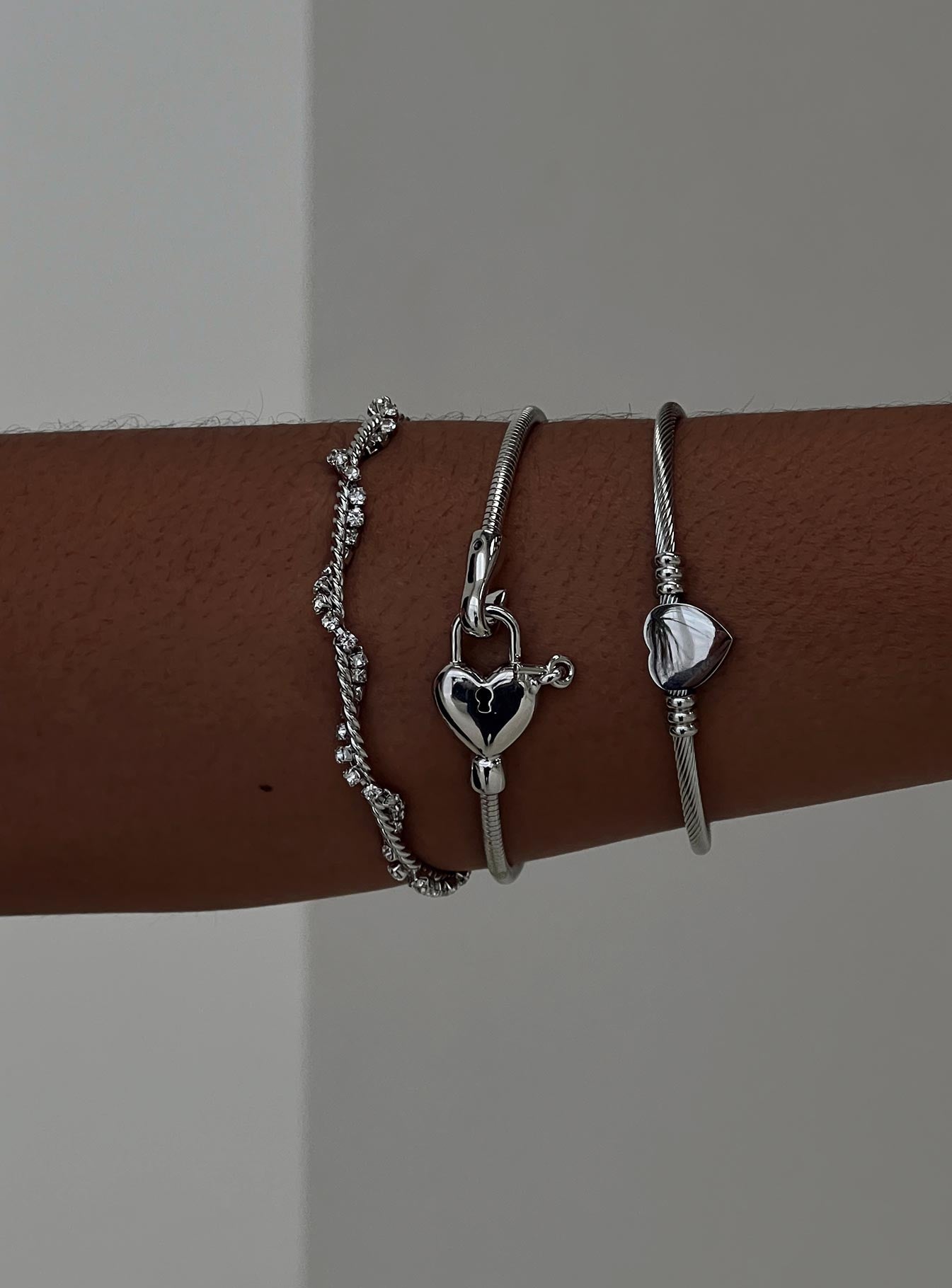 In The Moonlight Bracelet Pack Silver、mySite、solidvoid