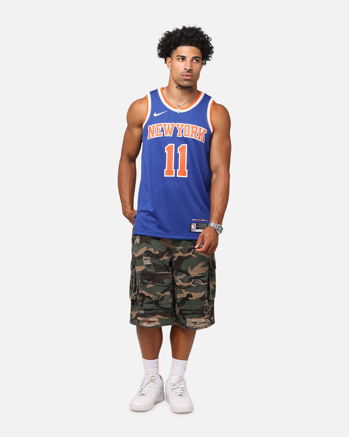 Nike Jalen Brunson New York Knicks #11 Icon Edition 2022/23 Nike Dri-Fit NBA Swingman Jersey Rush Blue、mySite、zt4zffjzw