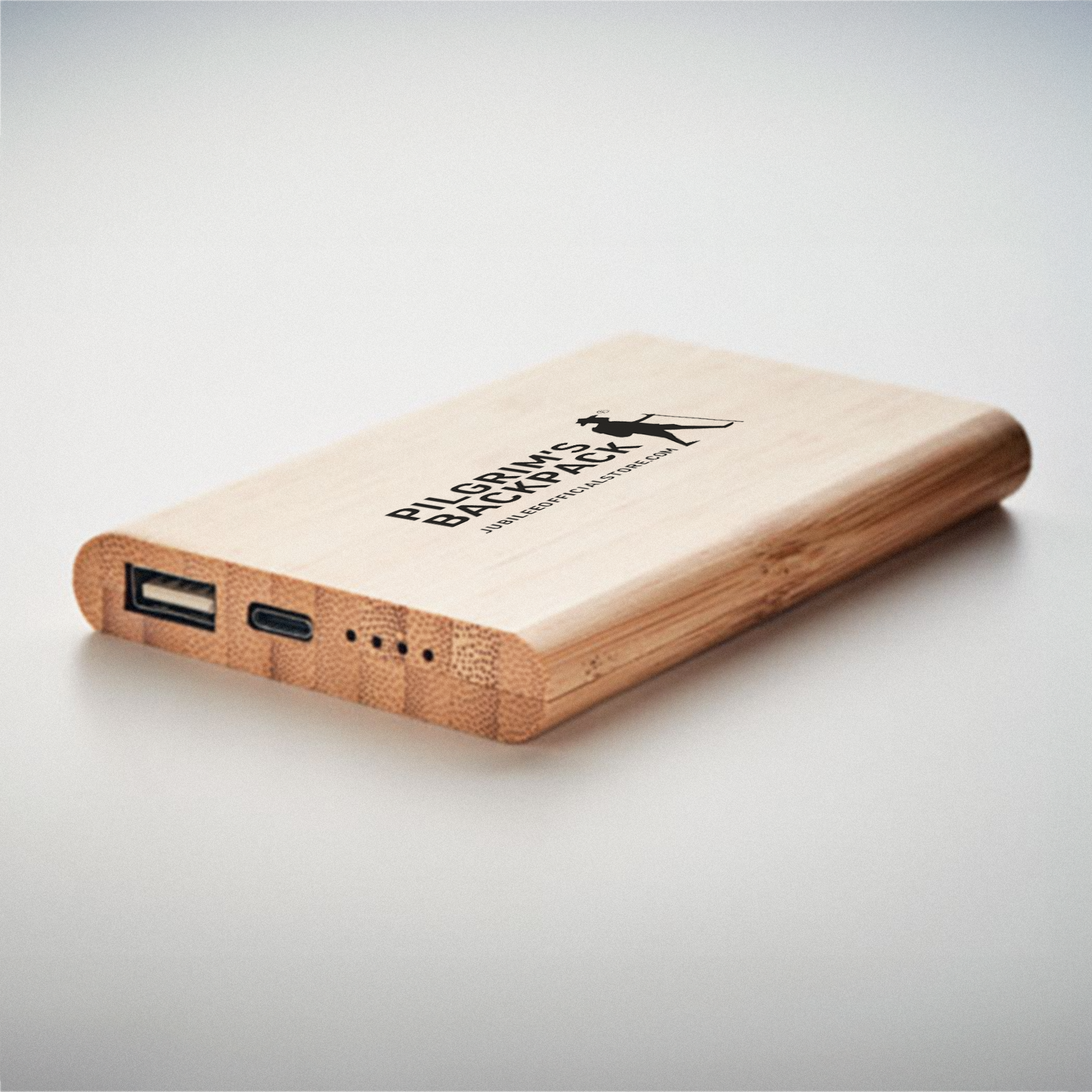 POWERBANK IN BAMBOO PILGRIM'S BACKPACK、mySite、topwebapps