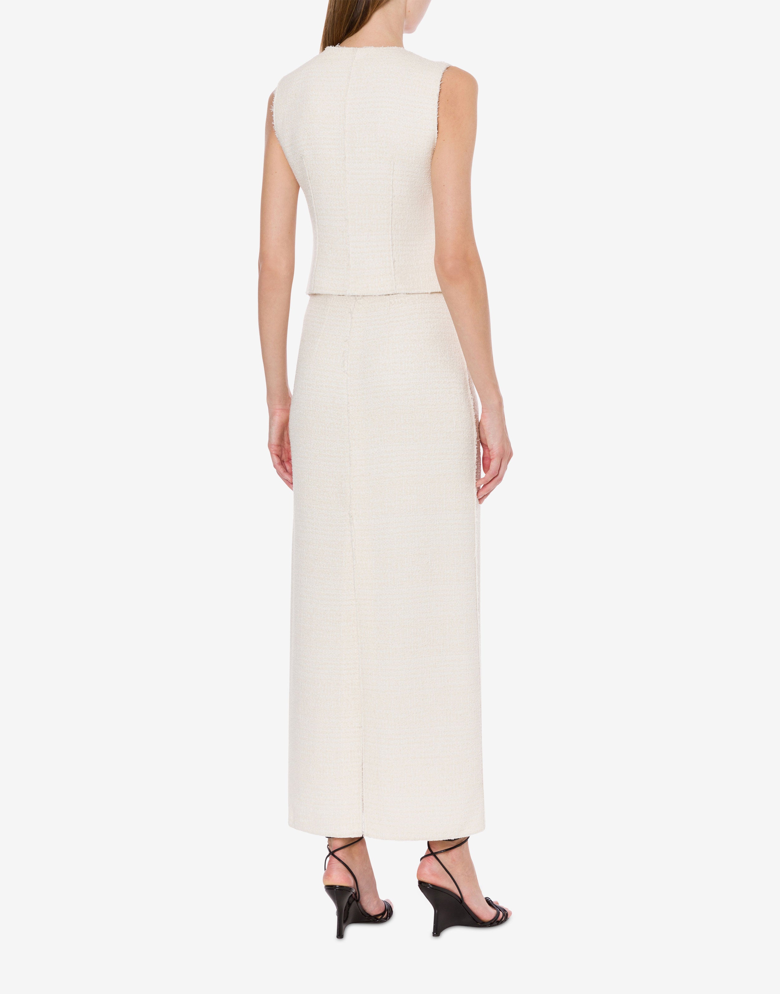 Gonna in bouclé con spacco、mySite、aoinhome