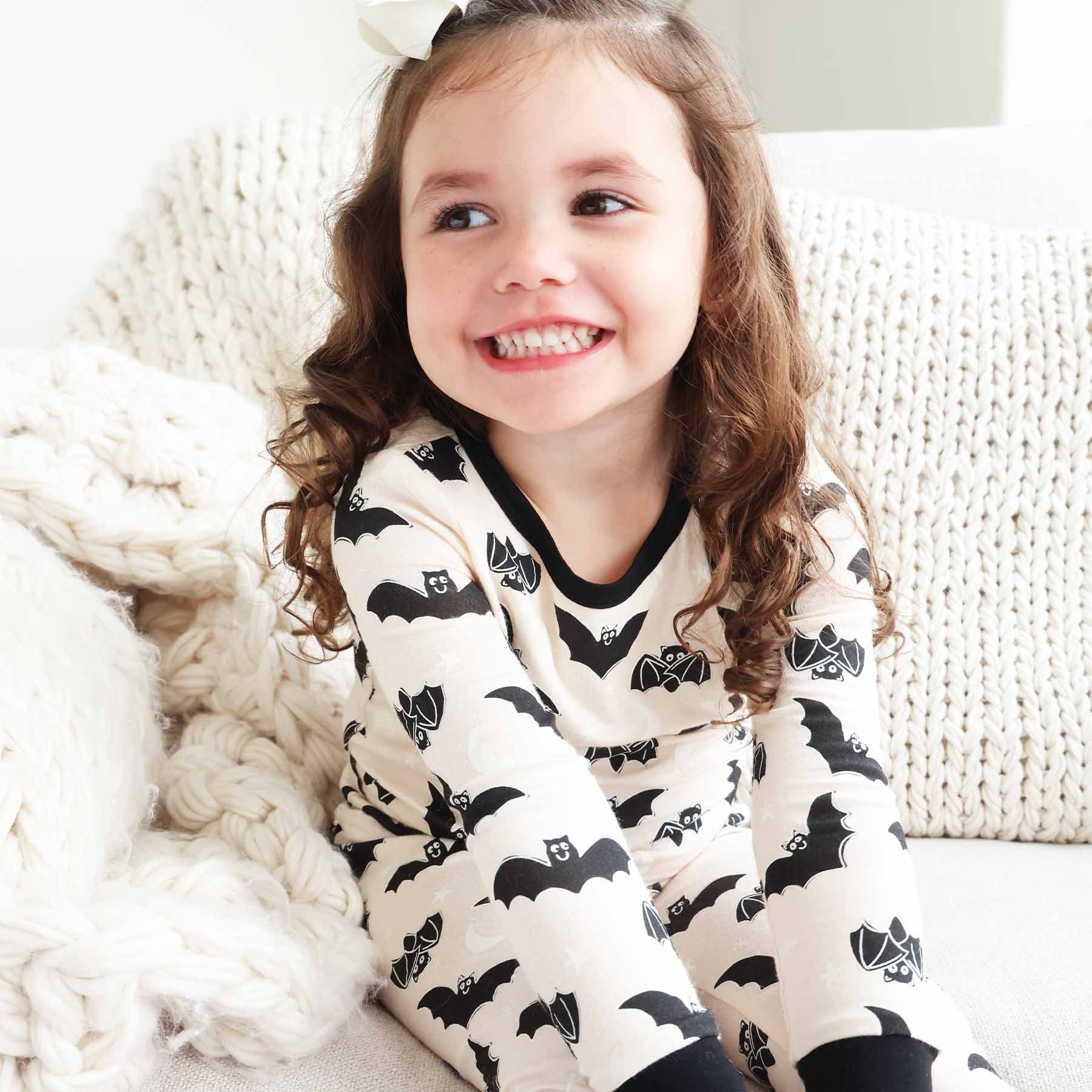  Scaredy Bats Two Piece Pajama Set、mySite、layawaytickets