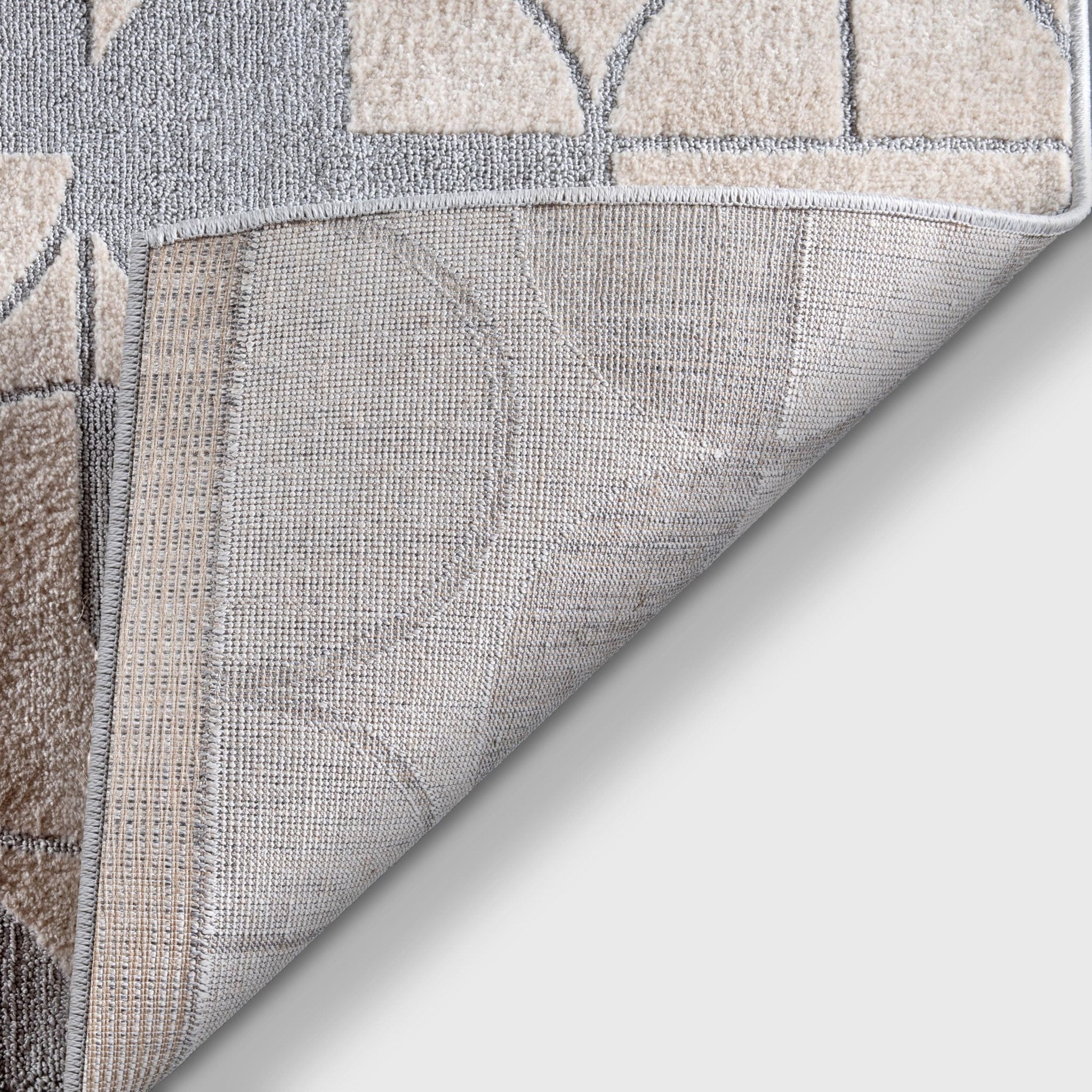 Harmony Ivory and Grey Custom Rug - Ultra Soft, Easy Clean Pile & Personalized Sizes for Your Home、mySite、gigharbornorthrealestate