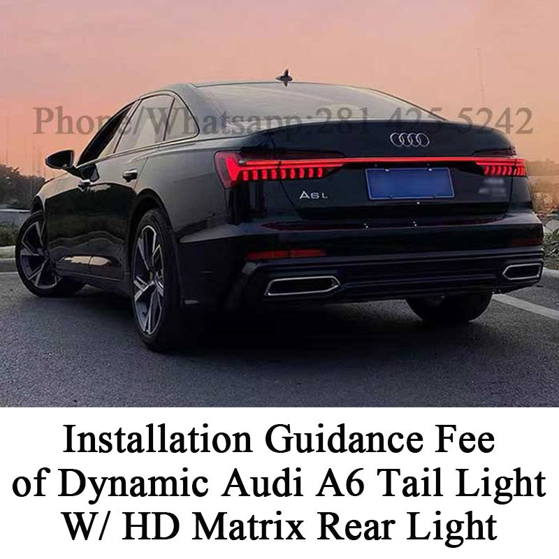 Installation Guidance Fee of Dynamic Audi A6 Tail Light W/ HD Matrix Rear Light、mySite、nflplayoffbracketp