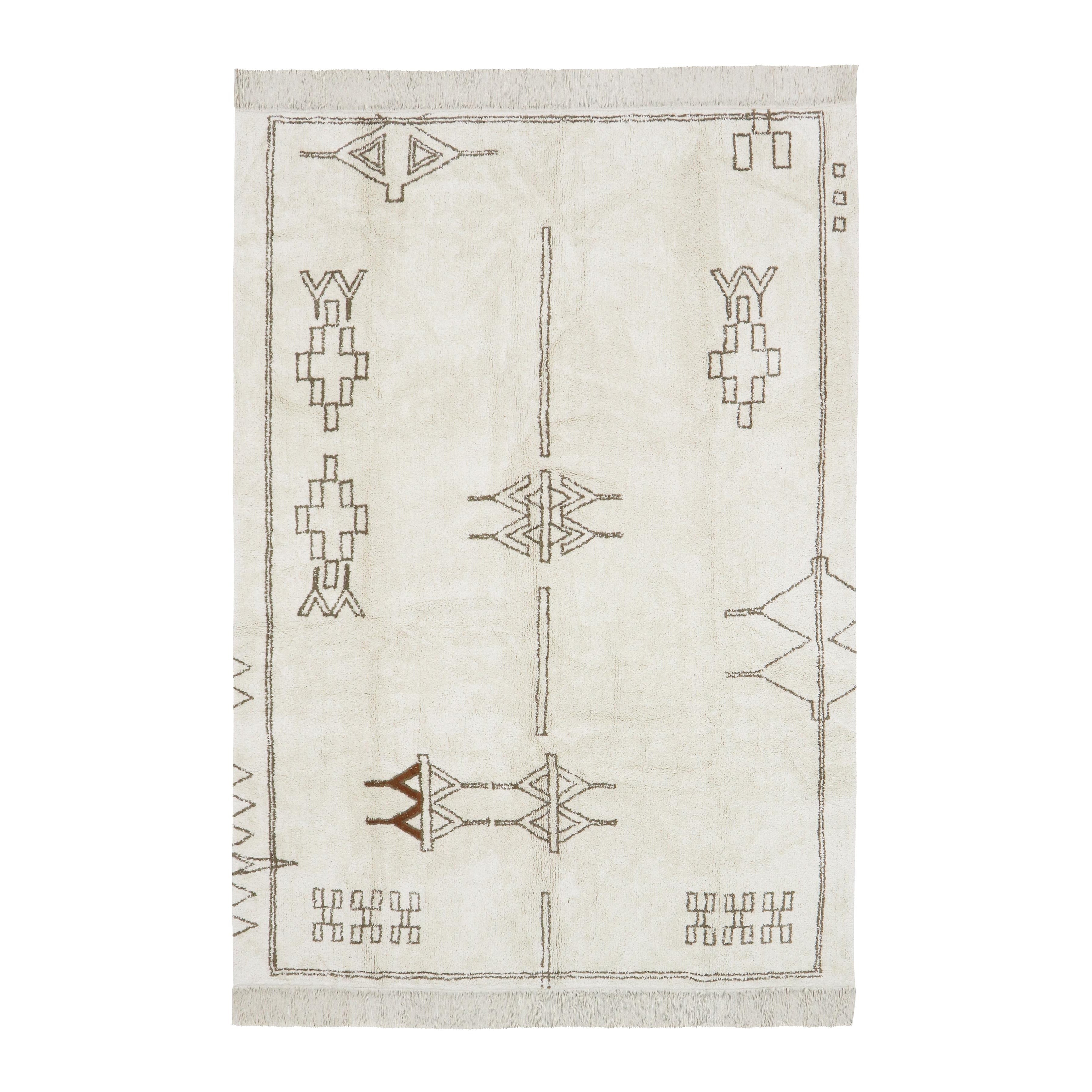 Nomad Kerman Natural Washable Rug、mySite、gigharbornorthrealestate