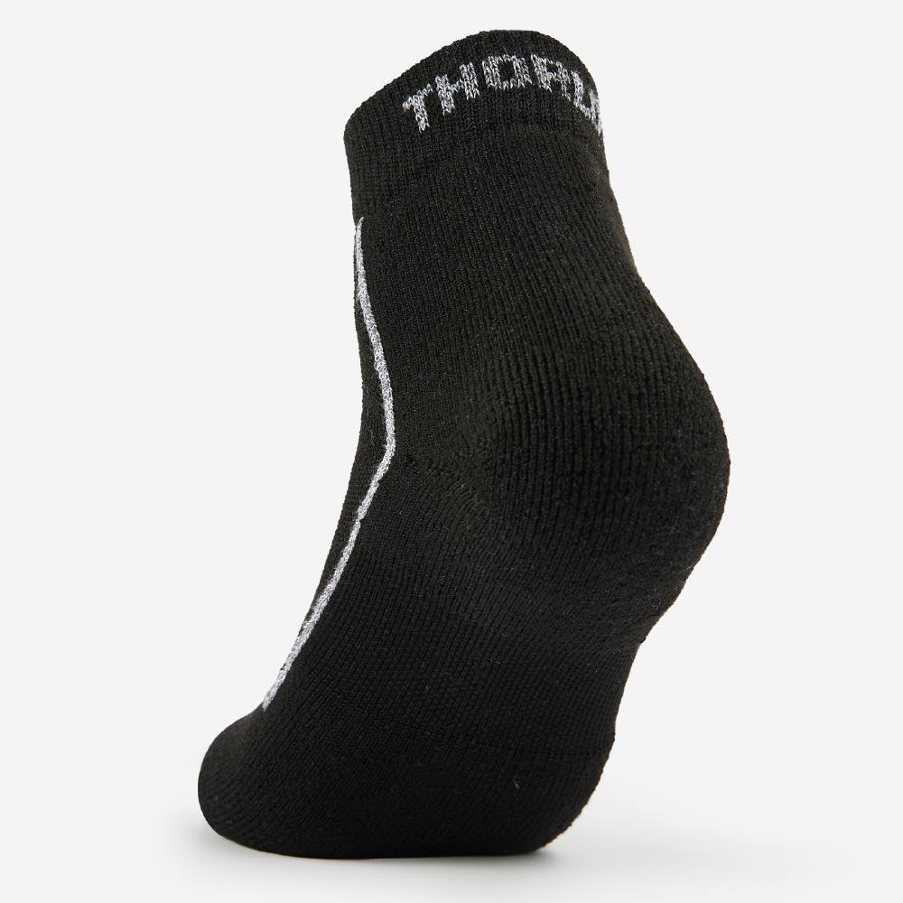 Thorlo Unisex Pickleball Light Cushion Ankle (Black)