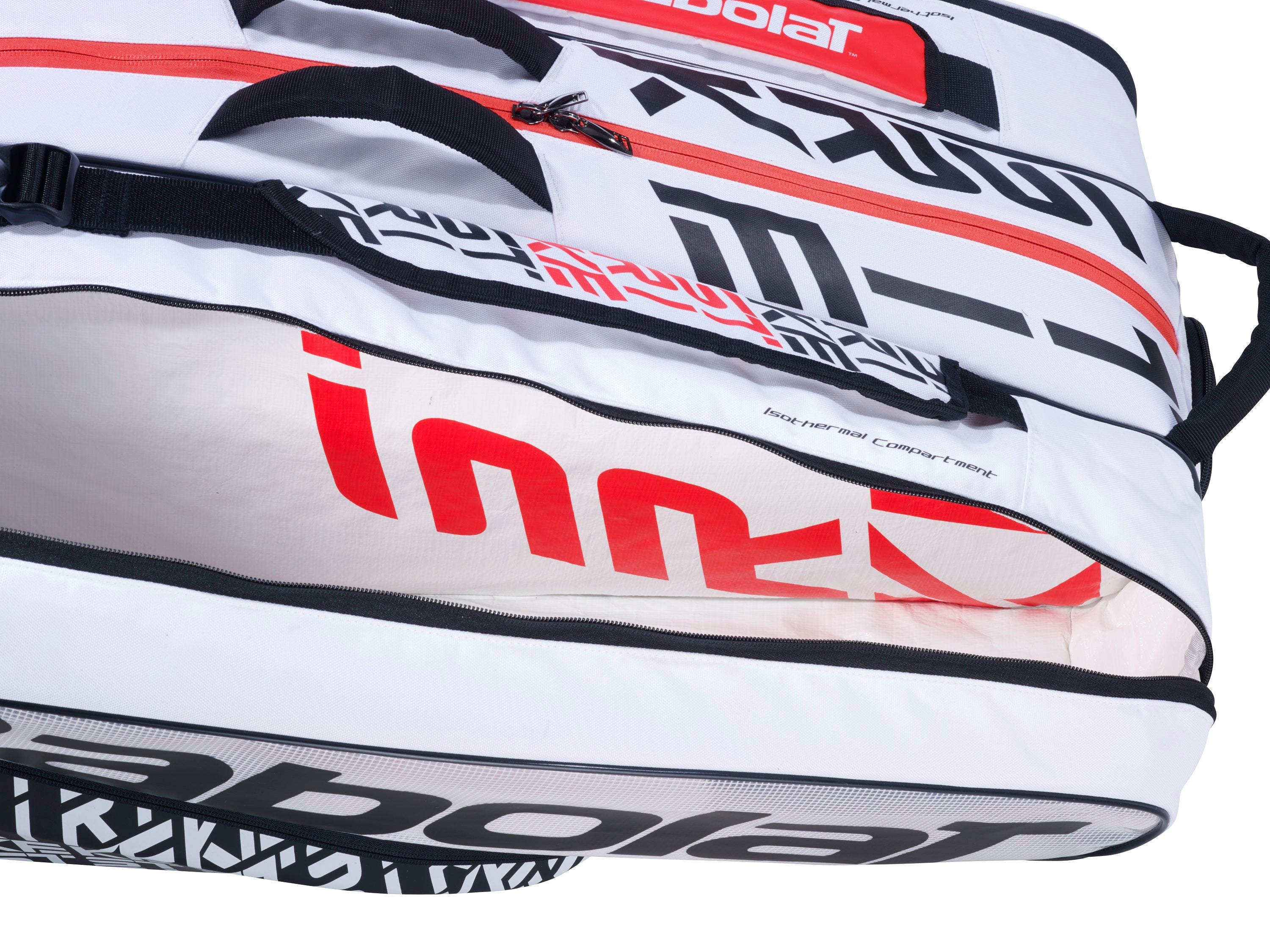 Babolat Pure Strike 12 Pack Racquet Bag (White)