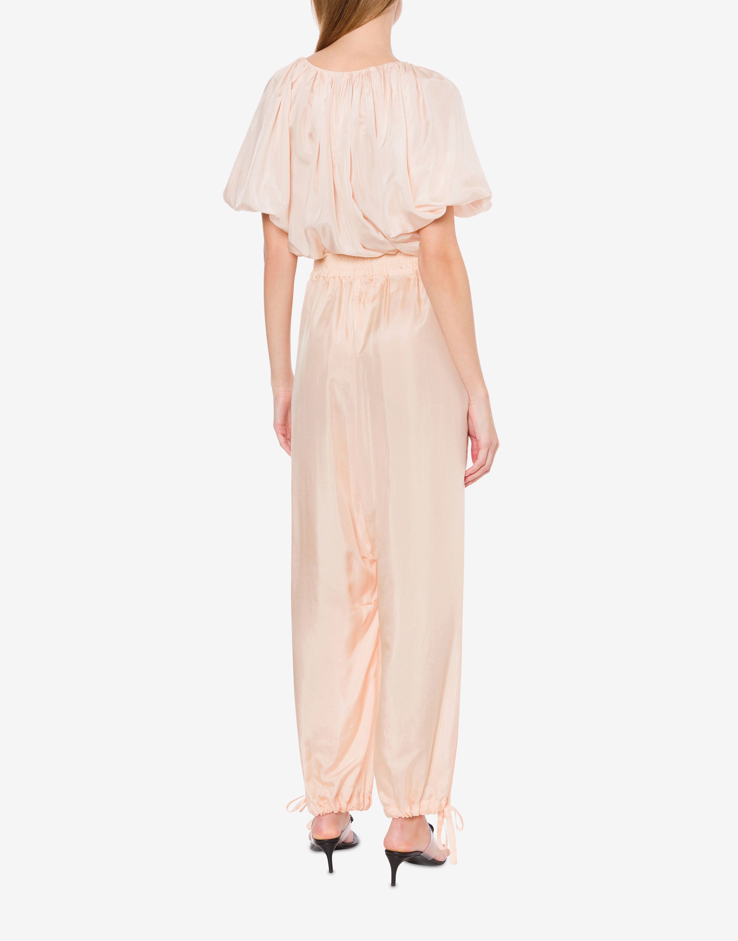 Pantalone in seta habotai lavata、mySite、aoinhome