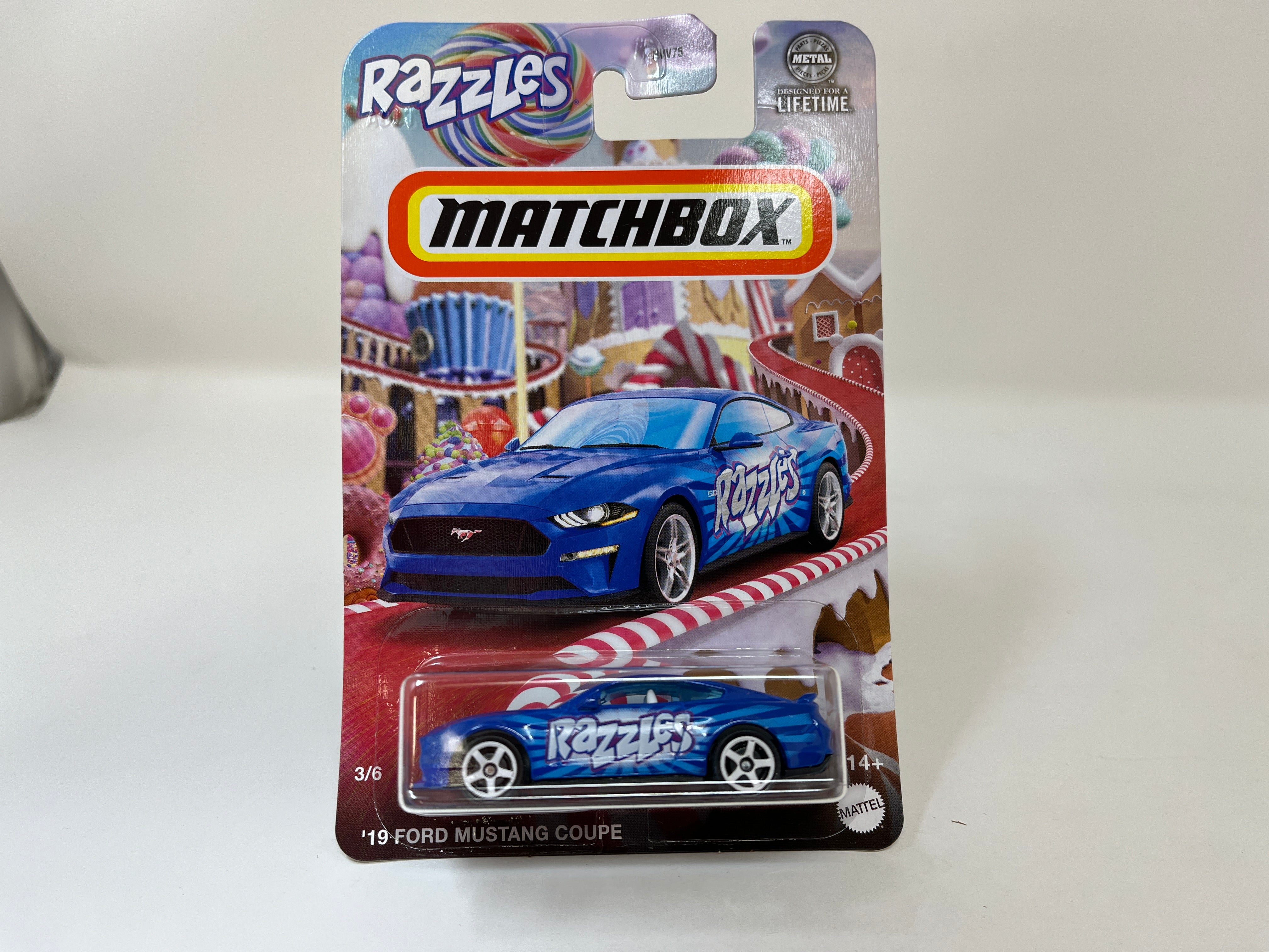 '19 Ford Mustang Coupe Razzles * 2024 Matchbox CANDY Sweet Rides、mySite、hgirdovlk