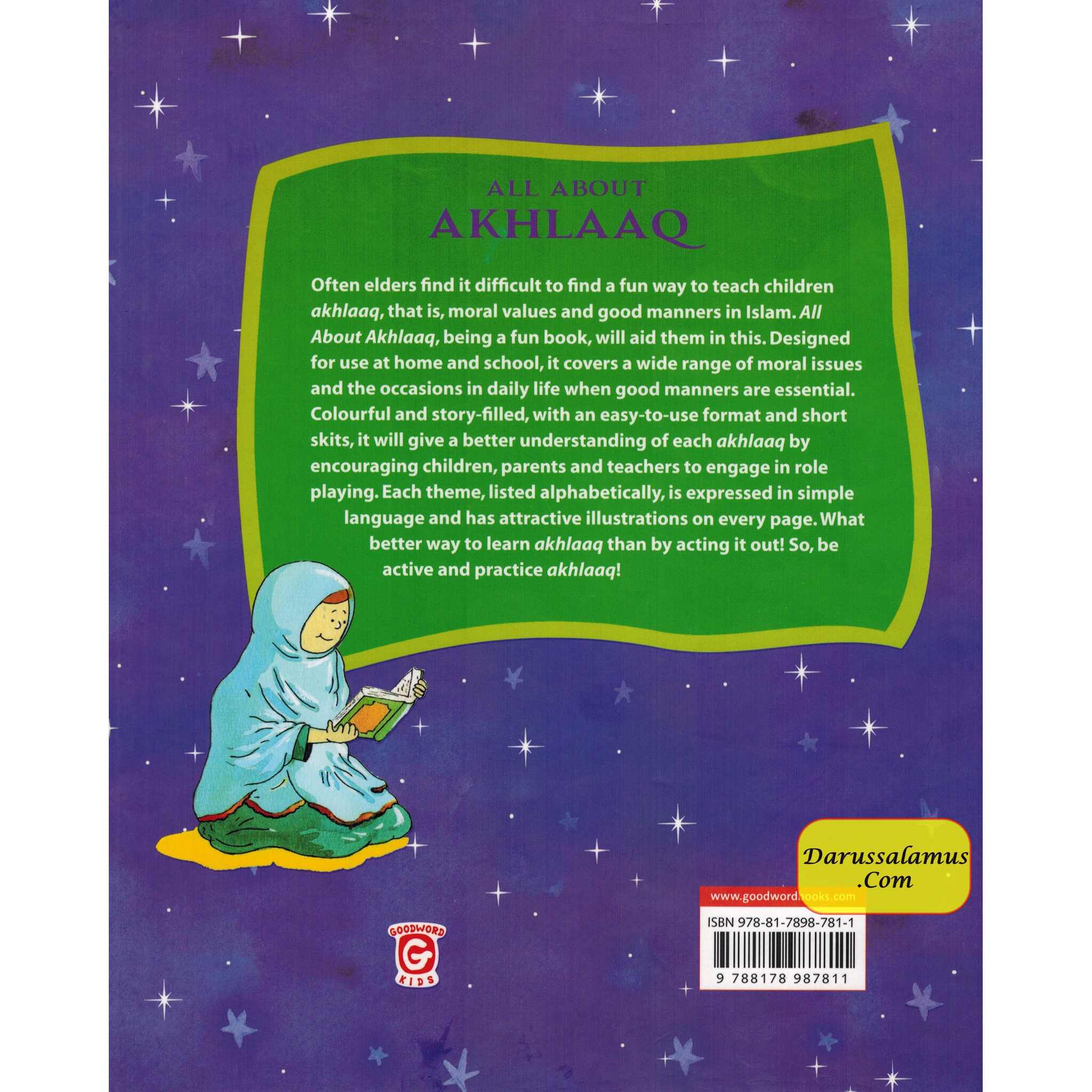 All About Akhlaaq (A Fun Way to Learn and Practice Moral Values of Islam) By Nafees Khan、mySite、topwebapps