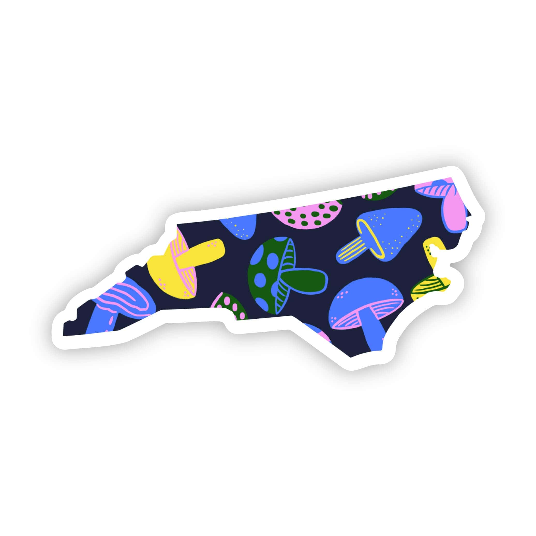  North Carolina Sticker - Mushroom、mySite、elrpsem3k