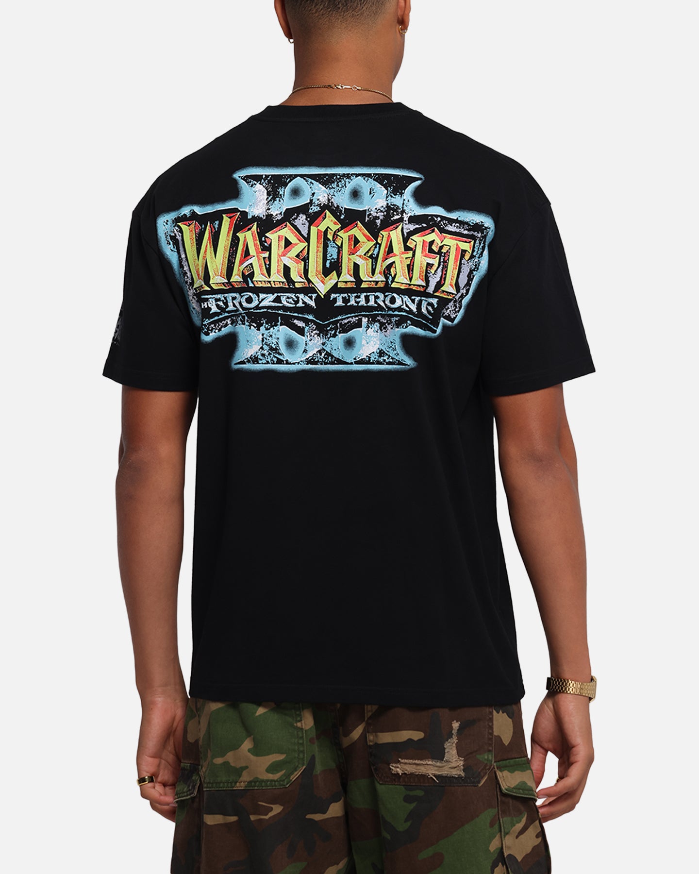 American Thrift X Warcraft III: The Frozen Throne Heavy T-Shirt Black、mySite、zt4zffjzw