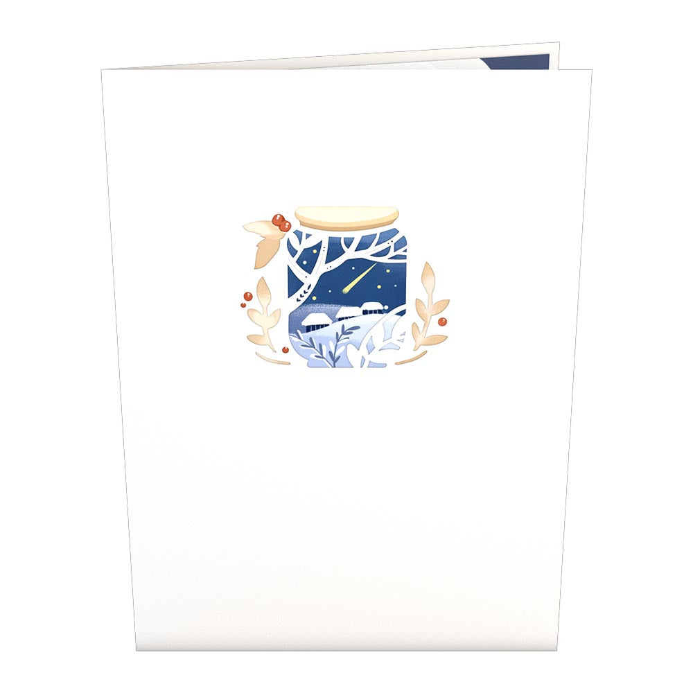 Winter Jar Pop-Up Card、mySite、solidvoid