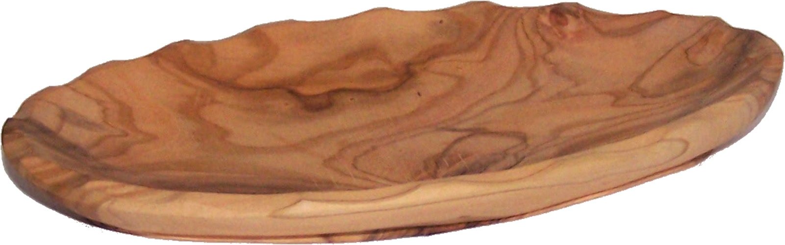  Hand Carved Olive Wood Oval Bowl / Plate (8 x 4 Inches) - Asfour Outlet Trademark、mySite、elrpsem3k