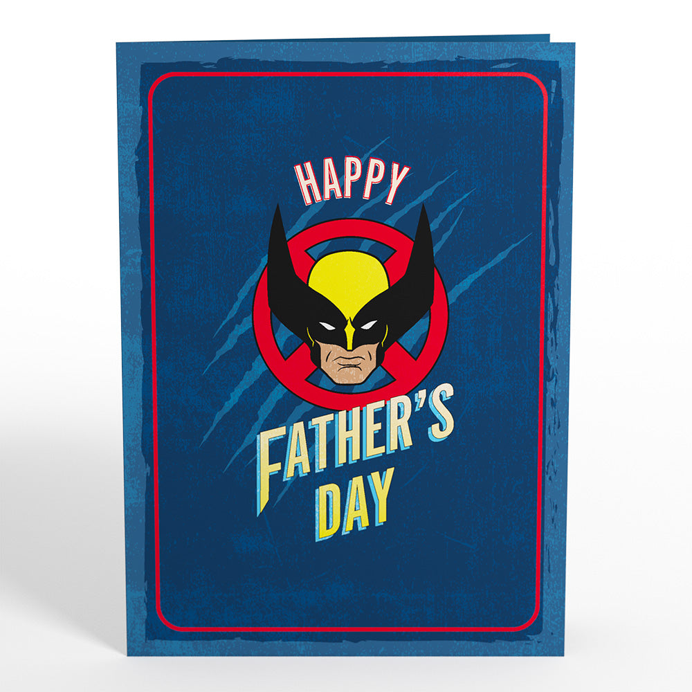 Marvel X-Men Wolverine X-Cellent Father's Day Pop-Up Card、mySite、solidvoid