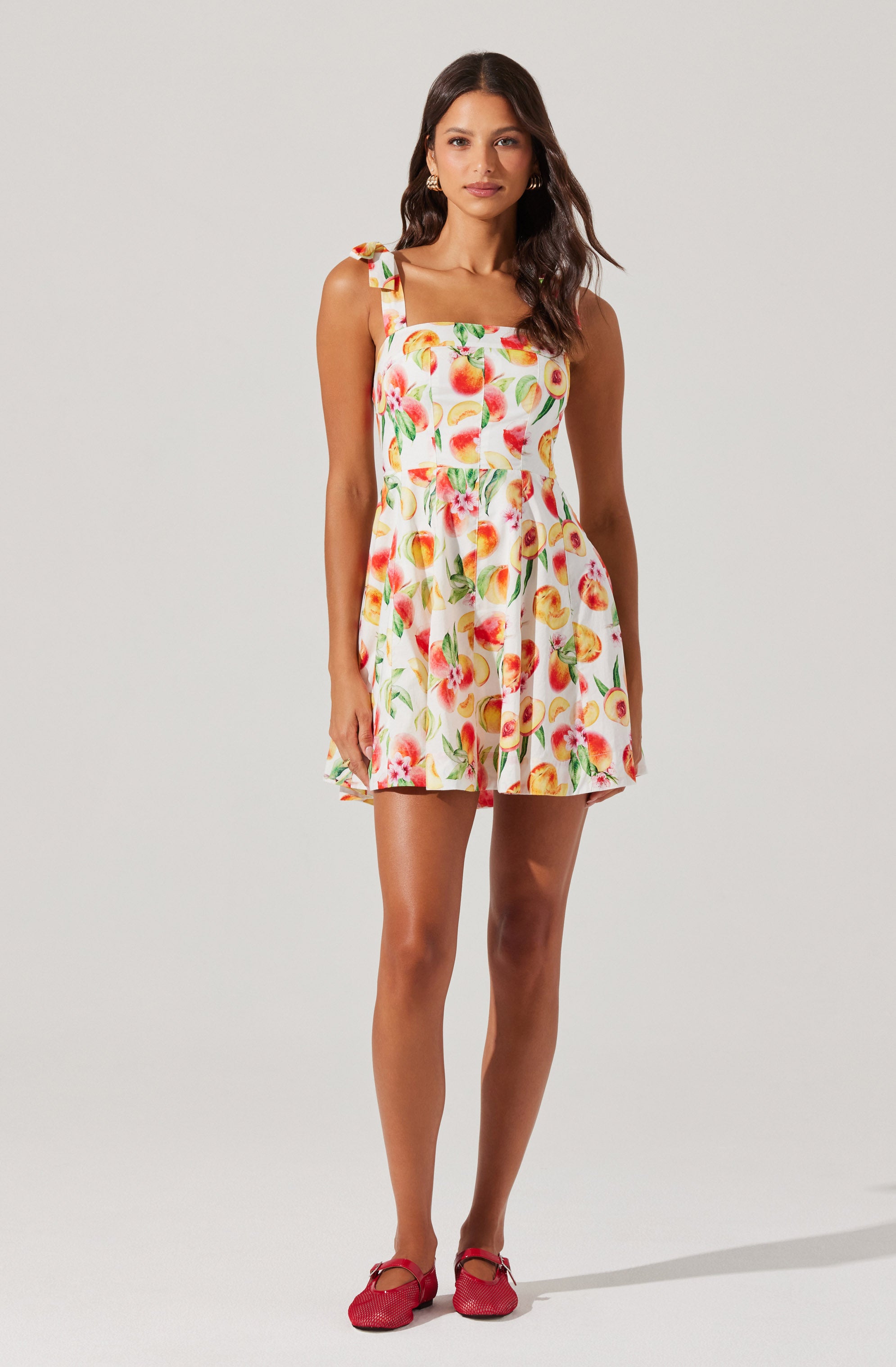 Tinesha Bow Strap Mini Dress、mySite、solidvoid