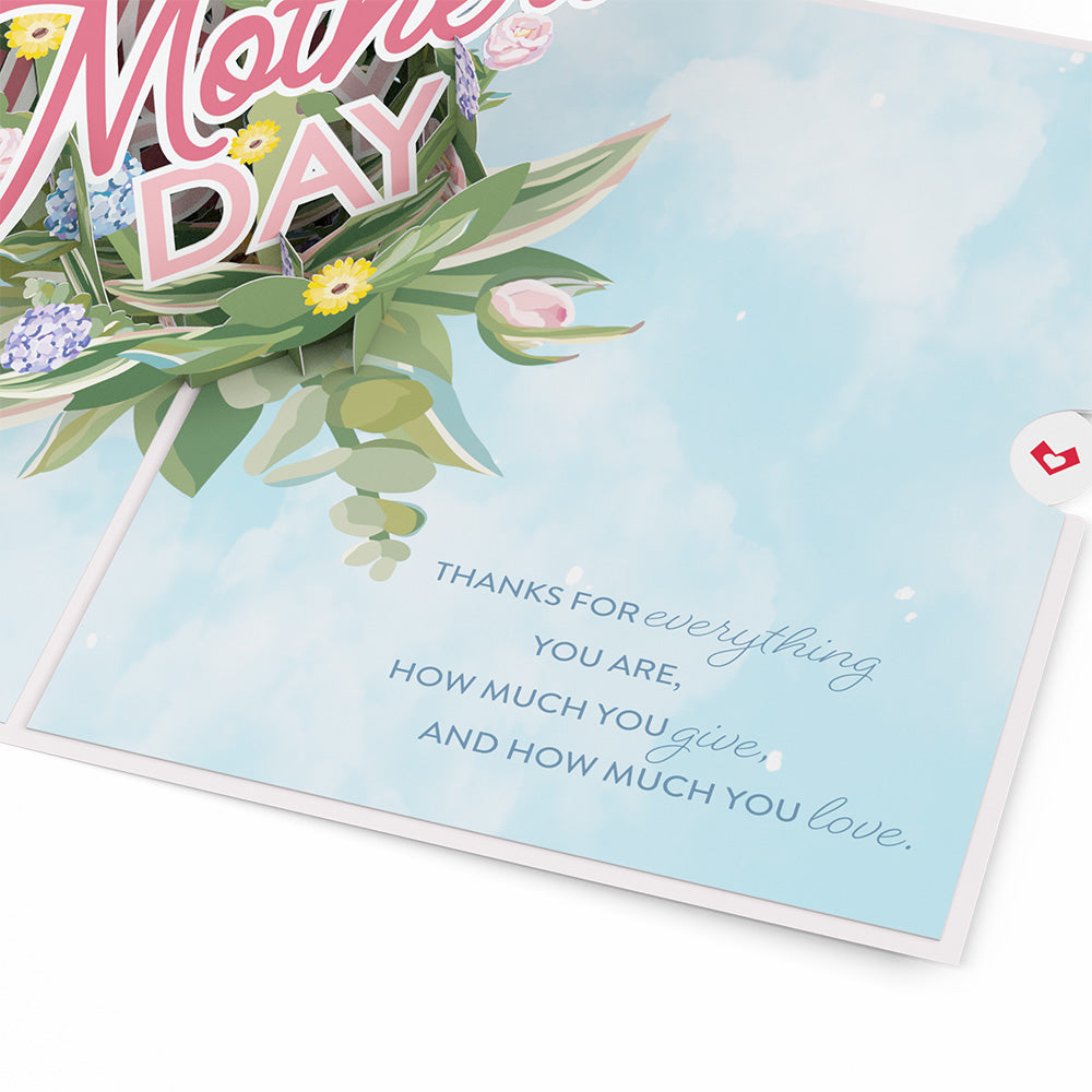 To My Wife Hydrangea Pop-Up Card、mySite、solidvoid