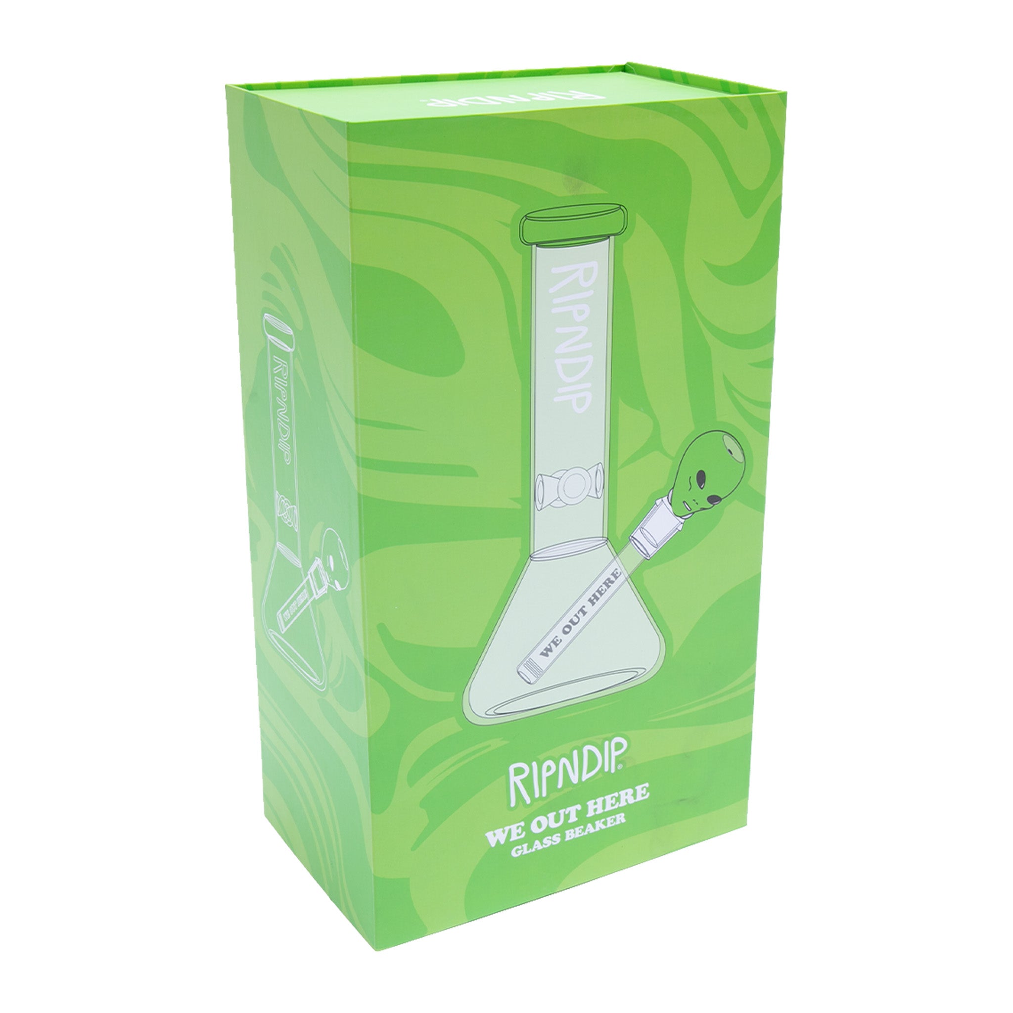  We Out Here Glass Beaker (Green)、mySite、merchandisen