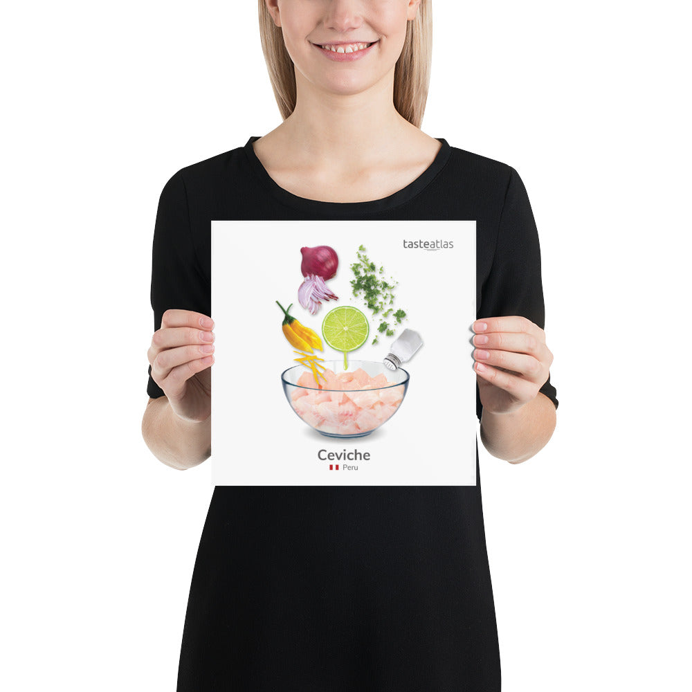 Ceviche Poster (in)、mySite、camillekostekn